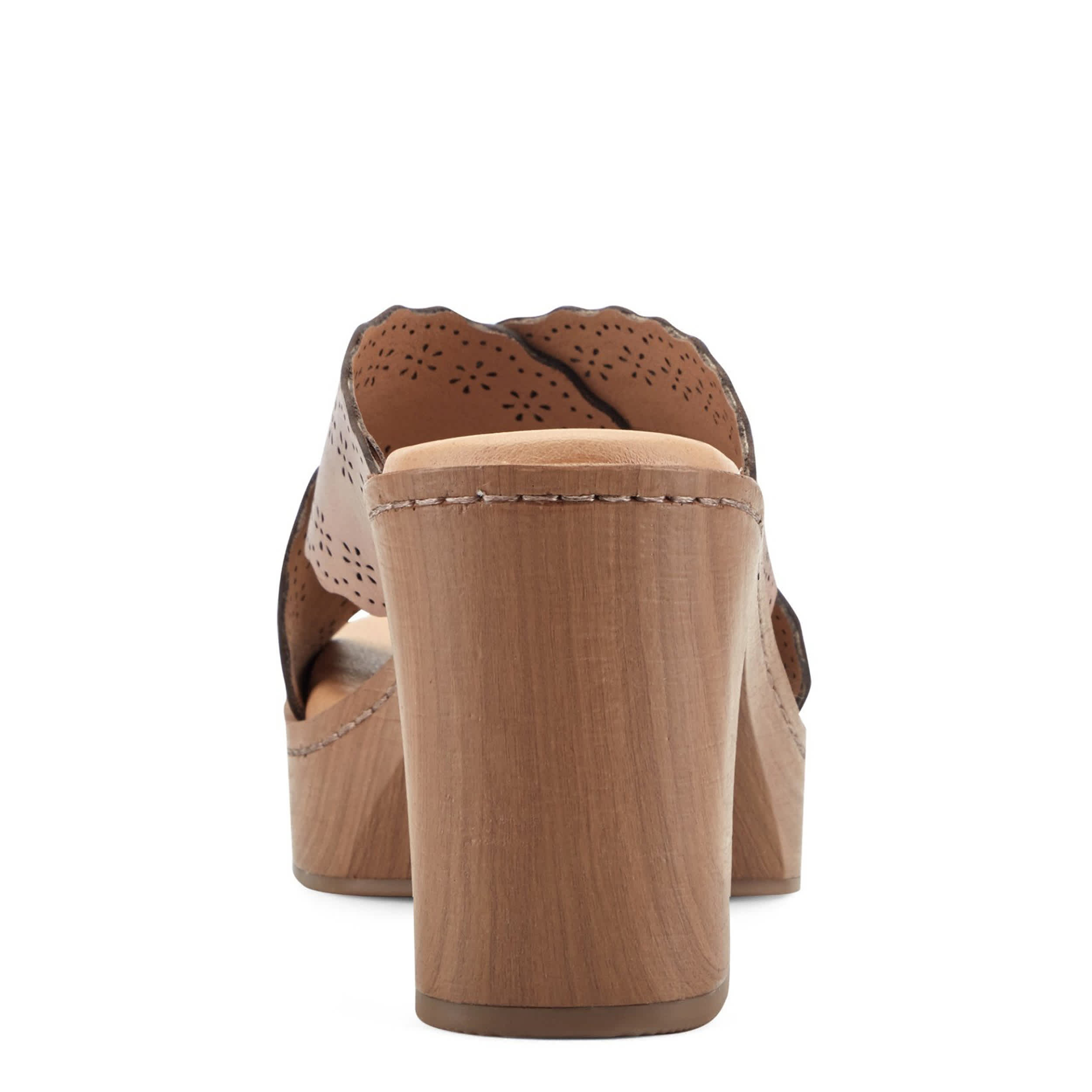 EARTH-WOMENS ALAZIA PLATFORM SANDAL-BROWN & 