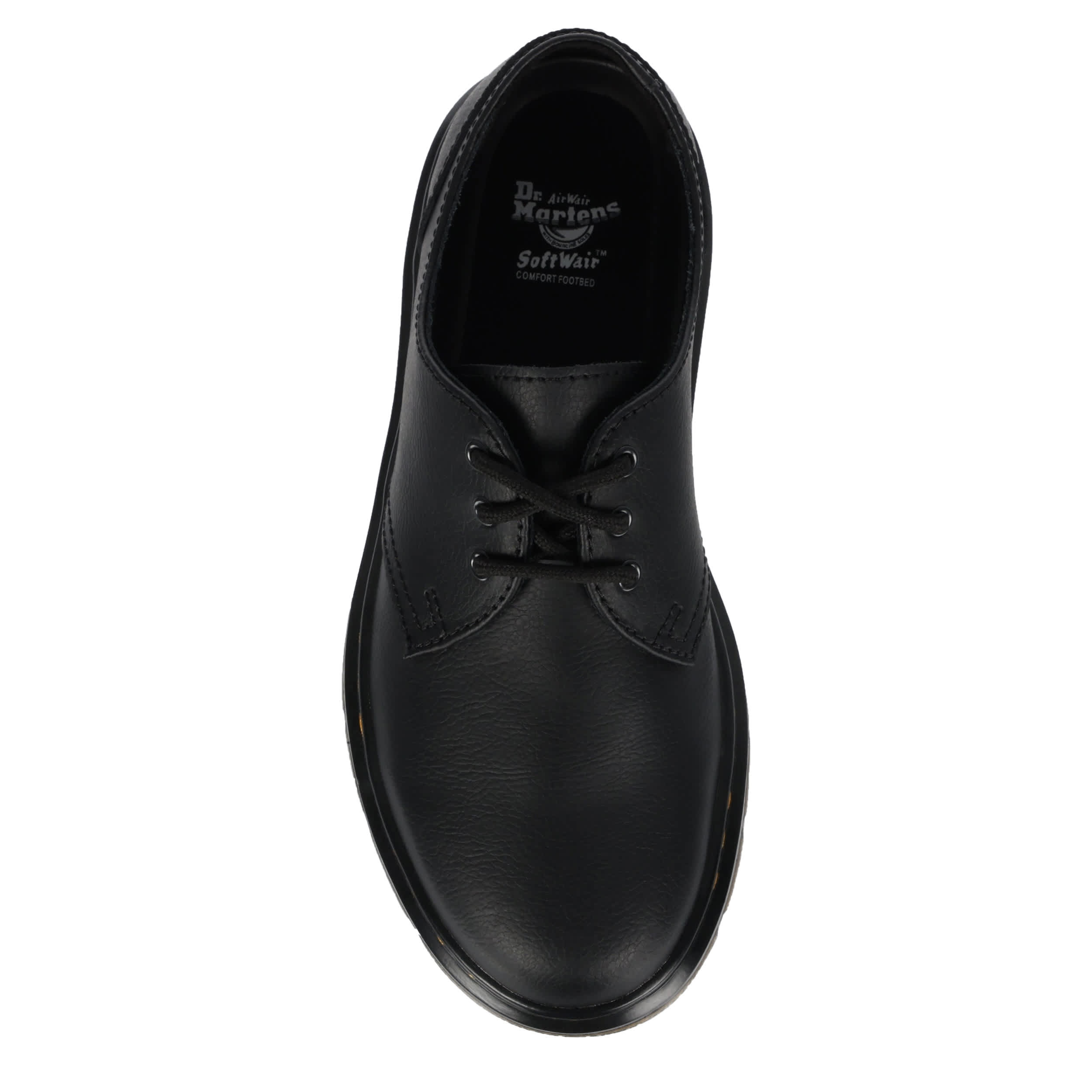 DR.MARTENS-WOMENS APRILE 3 EYE OXFORD-BLACK & 