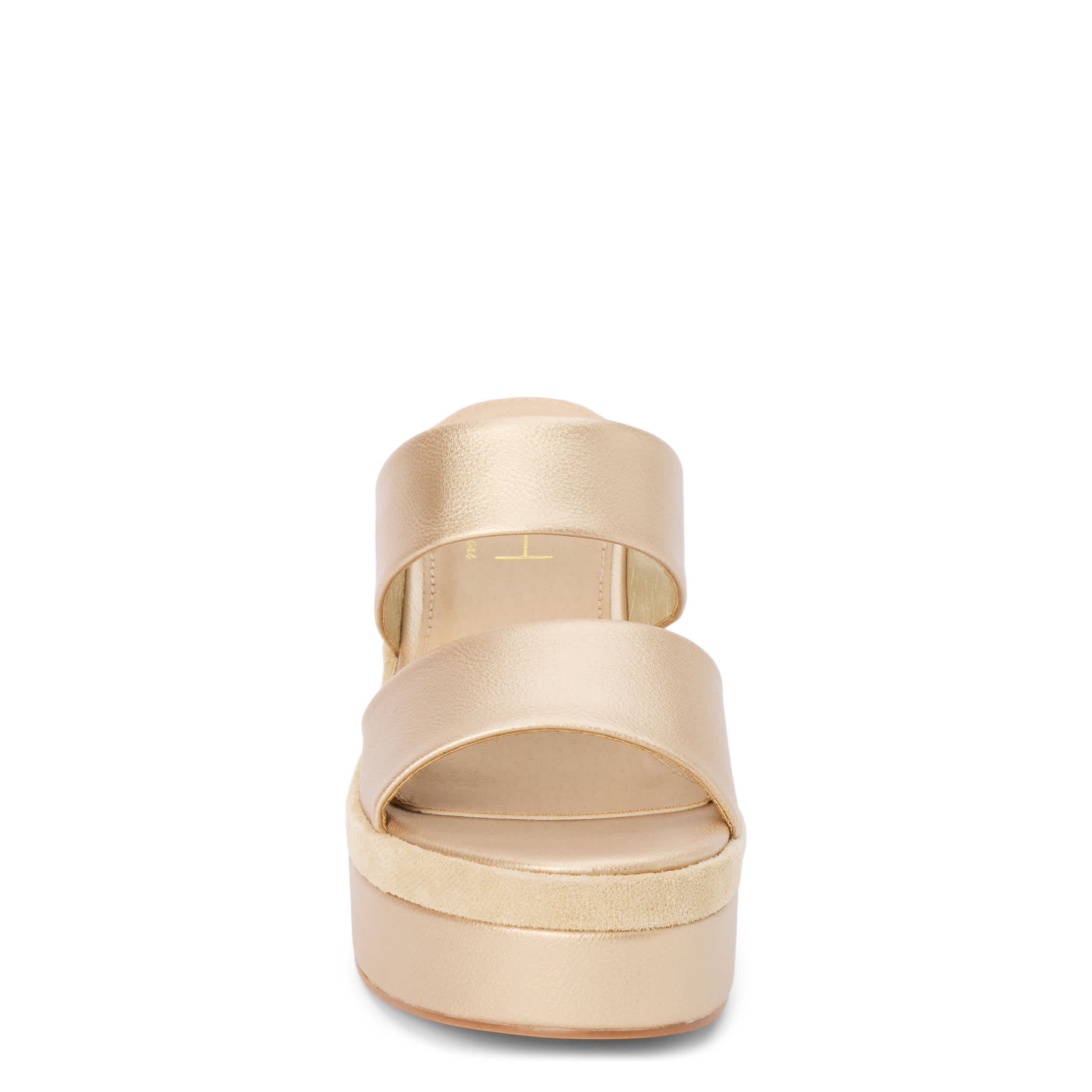 BEACH-WOMENS GRAHAM PLATFORM SANDAL-GOLD & GOLD