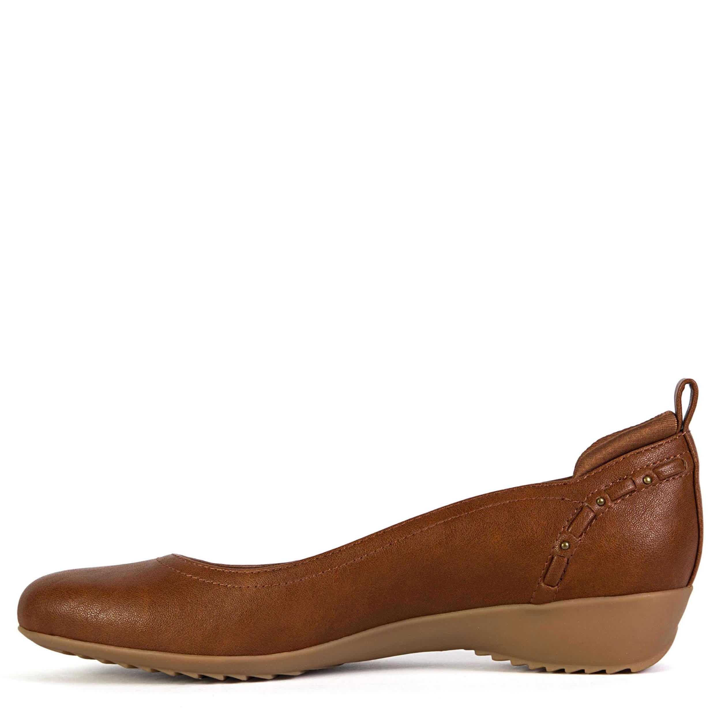 JBU-WOMENS VIVIAN FLAT-BROWN & 