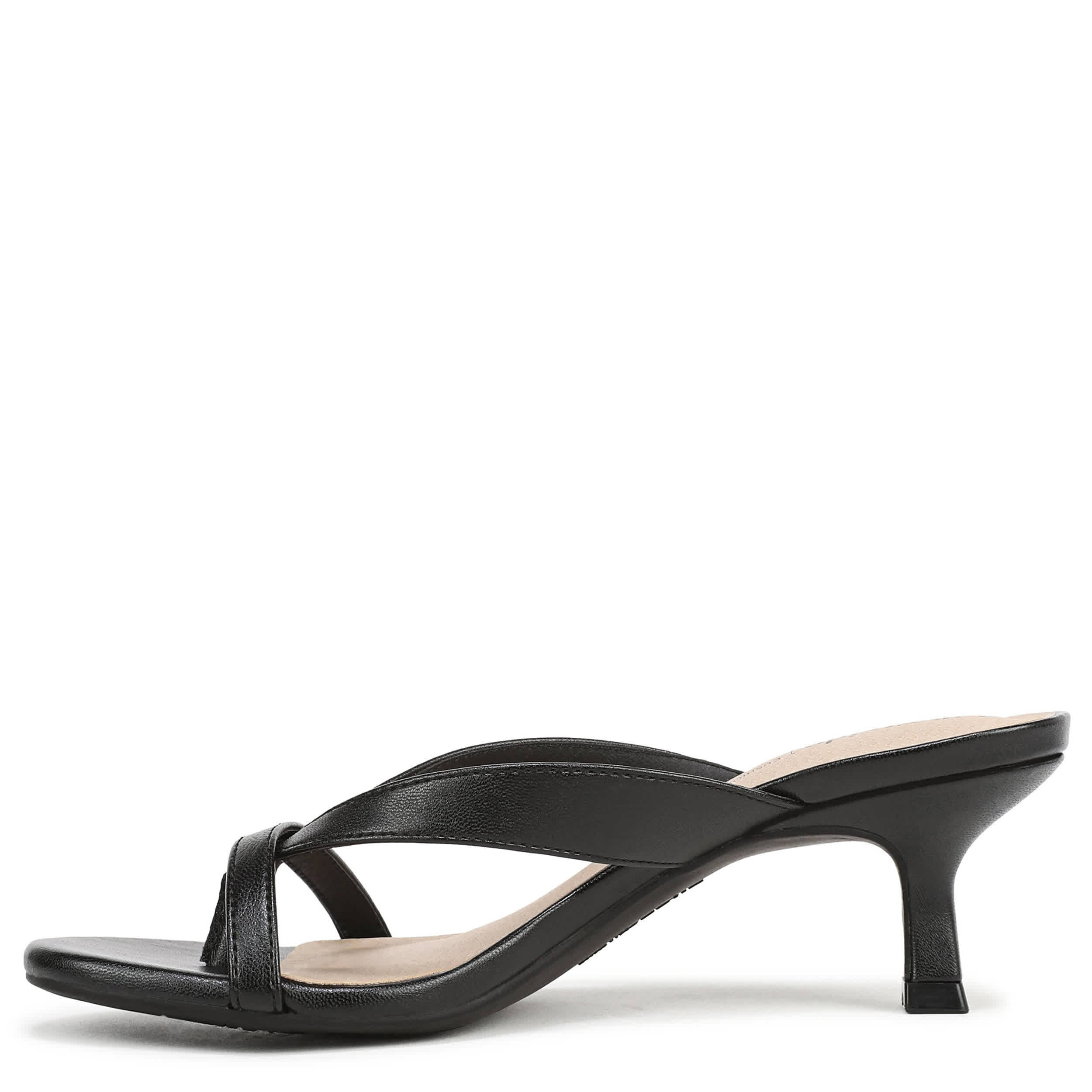 LIFESTRIDE-WOMENS NAVINE SANDAL-BLACK & 