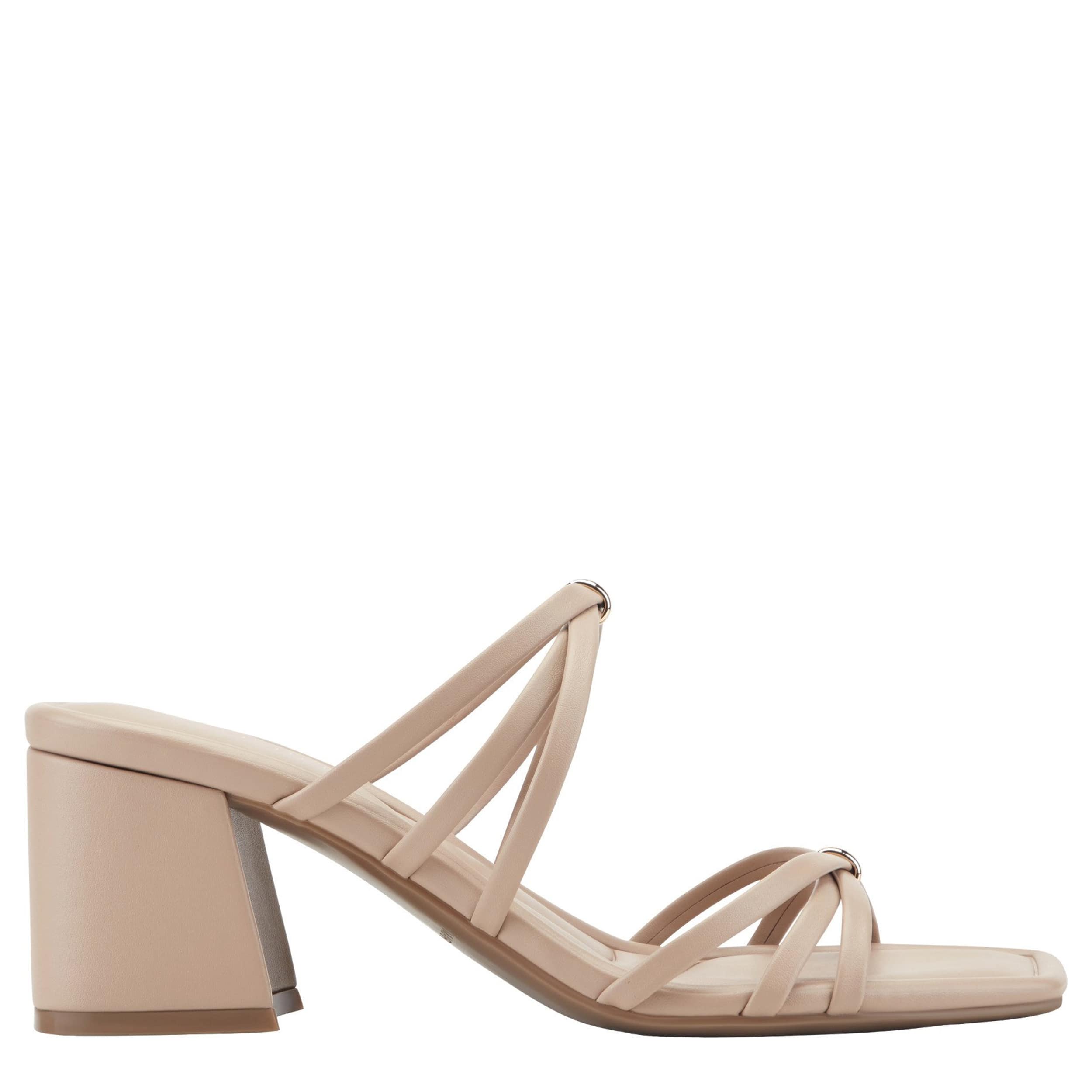 MARC FISHER-WOMENS GABBER SANDAL-NUDE & 