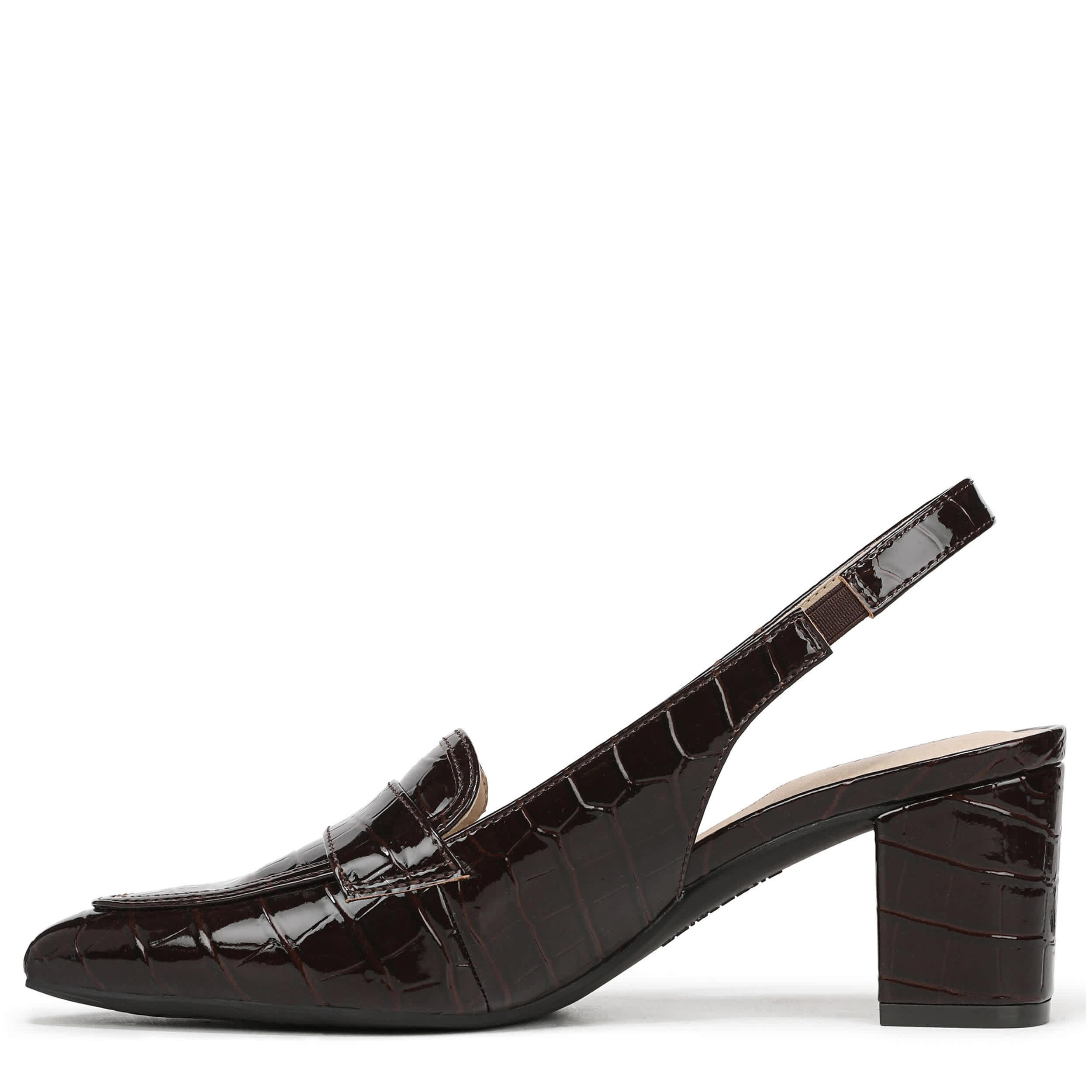 LIFESTRIDE-WOMENS ANGEL PUMP-CHOCOLATE & BROWN