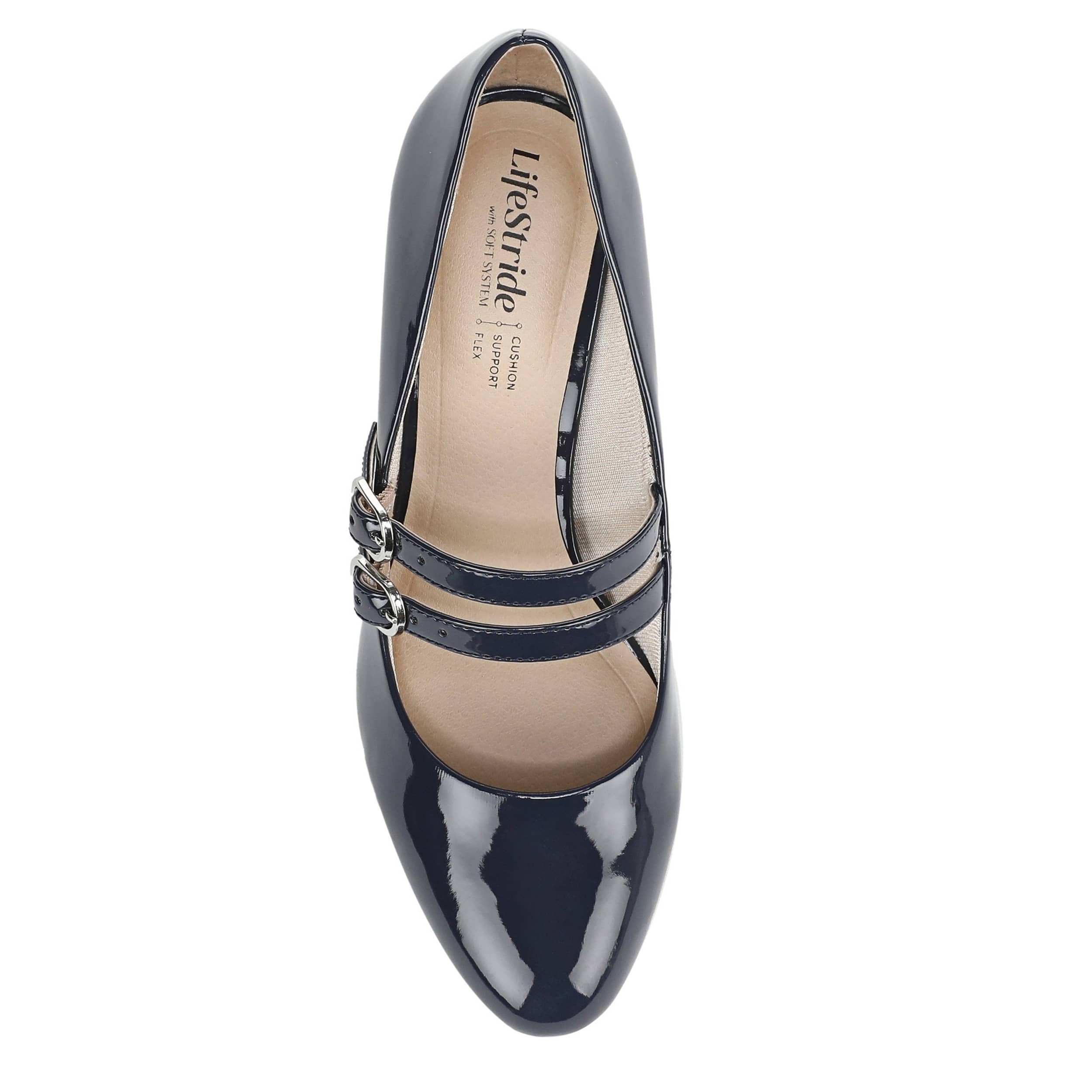 LIFESTRIDE-WOMENS TRUE PUMP-NAVY & 