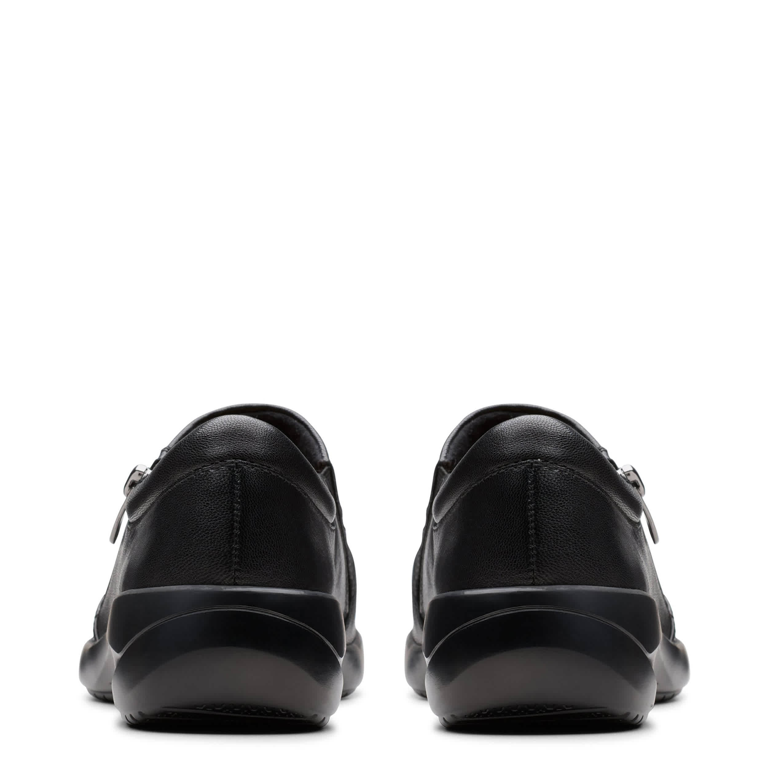 CLARKS-WOMENS KAETLYN MILA LOAFER-BLACK & 