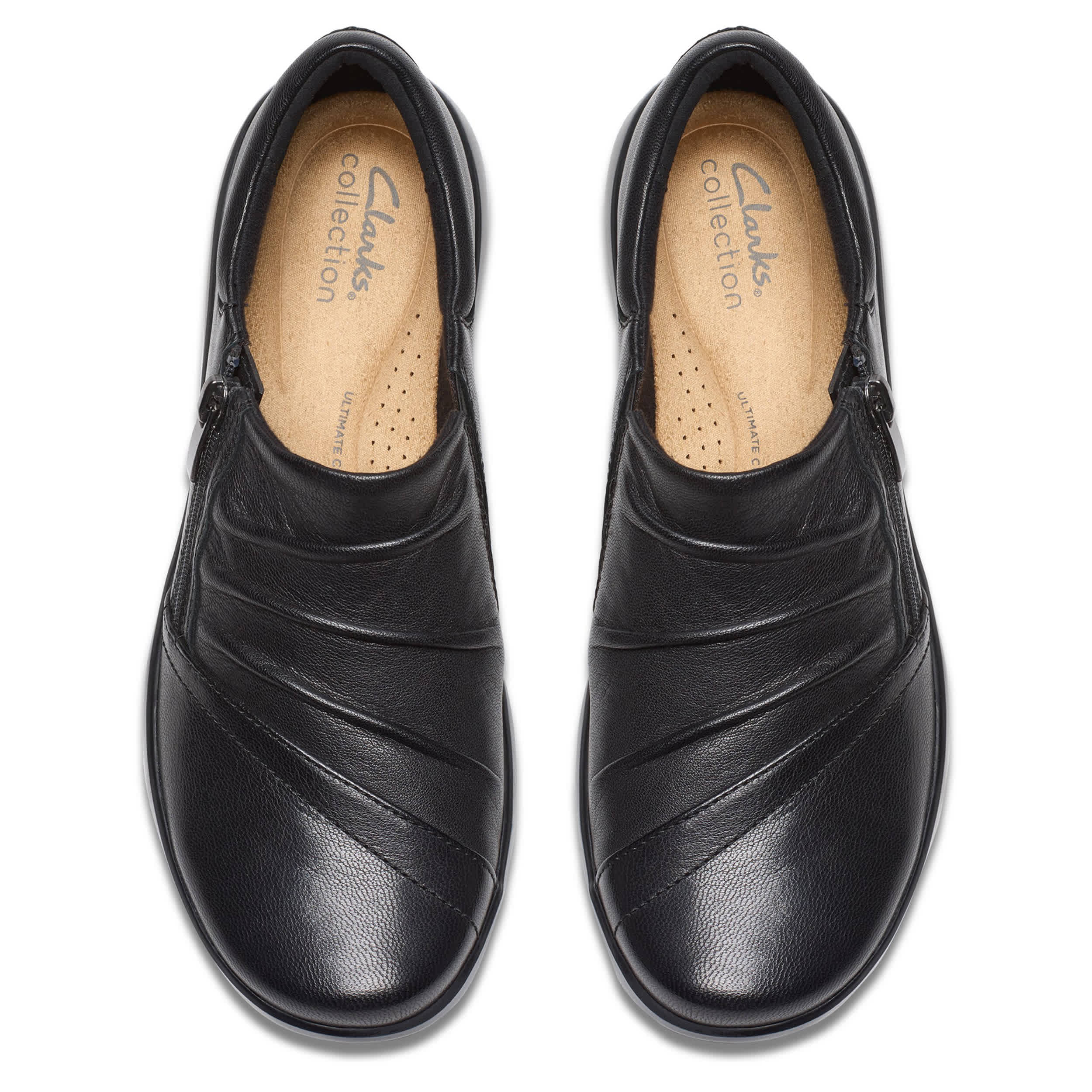 CLARKS-WOMENS KAETLYN MILA LOAFER-BLACK & 