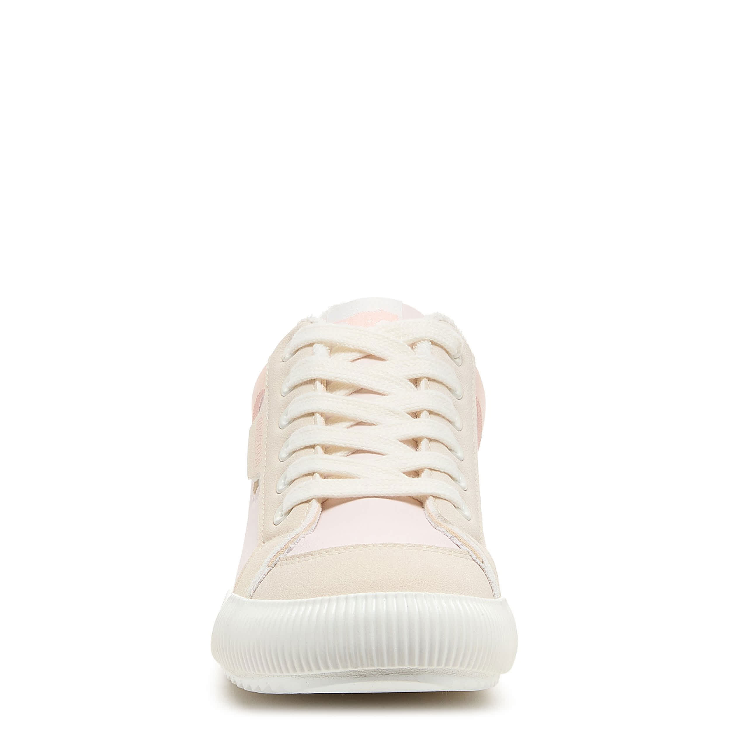 ROCKET DOG-WOMENS CHEERY LOW SNEAKER-PALE GREY & 