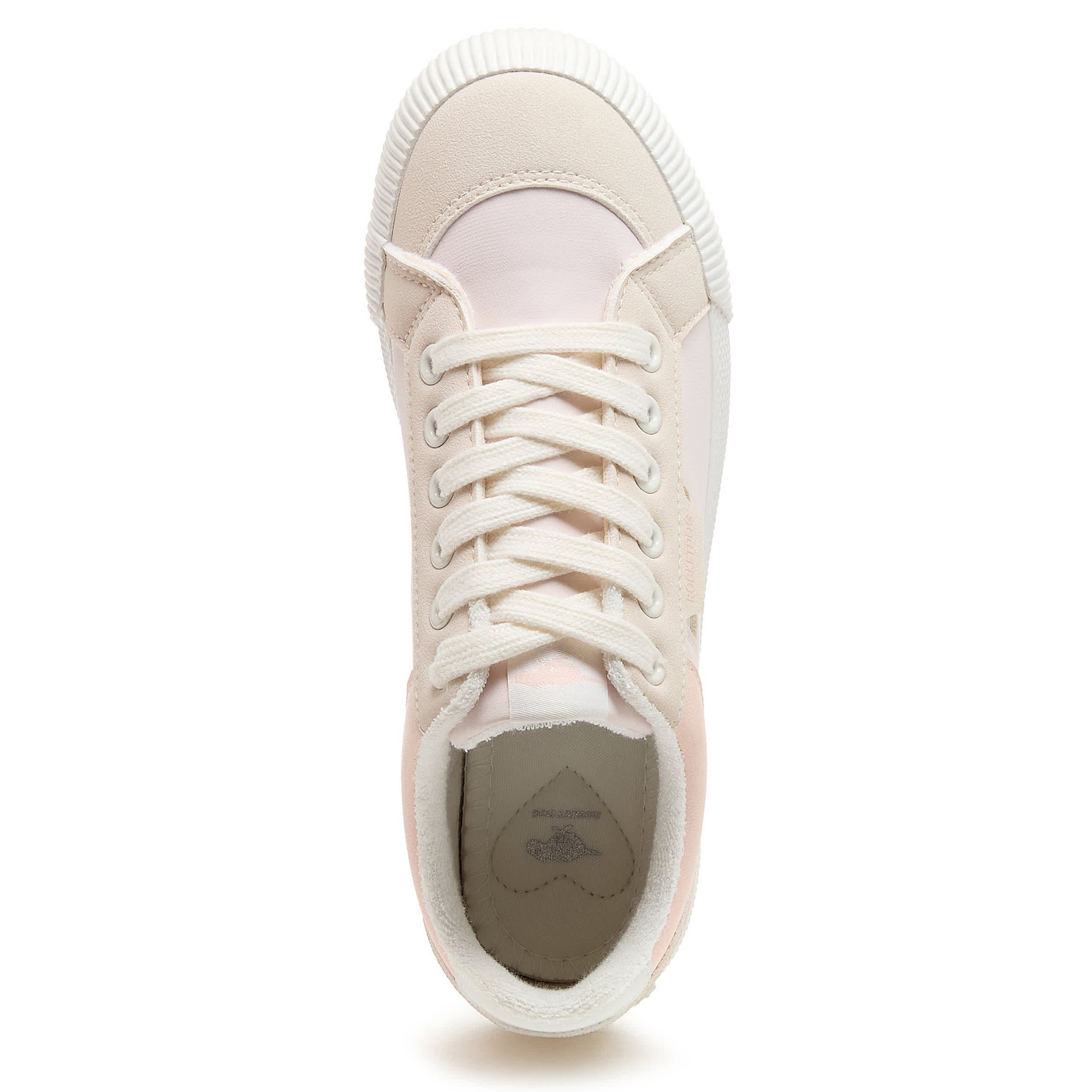 ROCKET DOG-WOMENS CHEERY LOW SNEAKER-PALE GREY & 