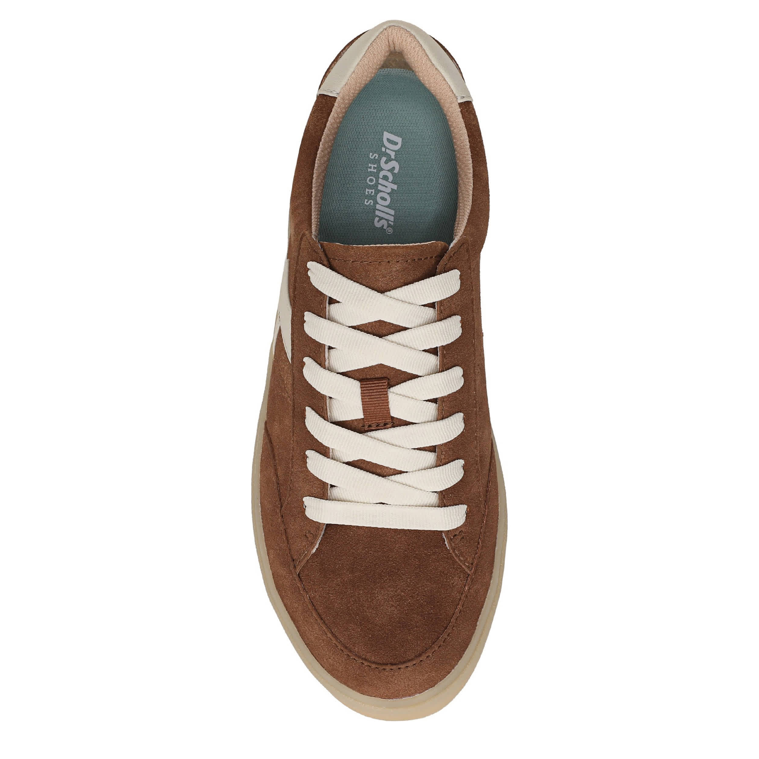 DR. SCHOLL'S-WOMENS MADISON LACE SNEAKER-BROWN & 