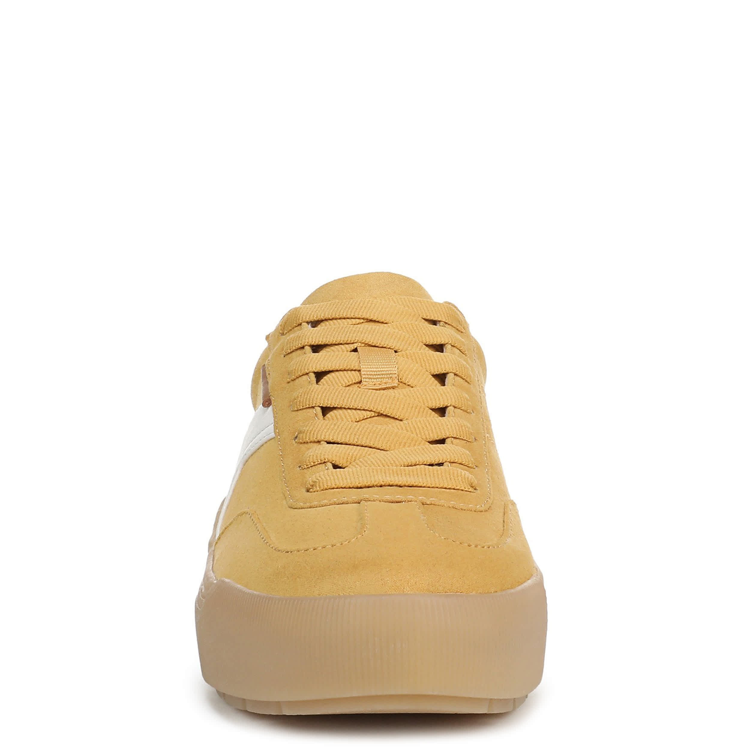DR. SCHOLL'S-WOMENS TIME OFF WIN SNEAKER-YELLOW & 