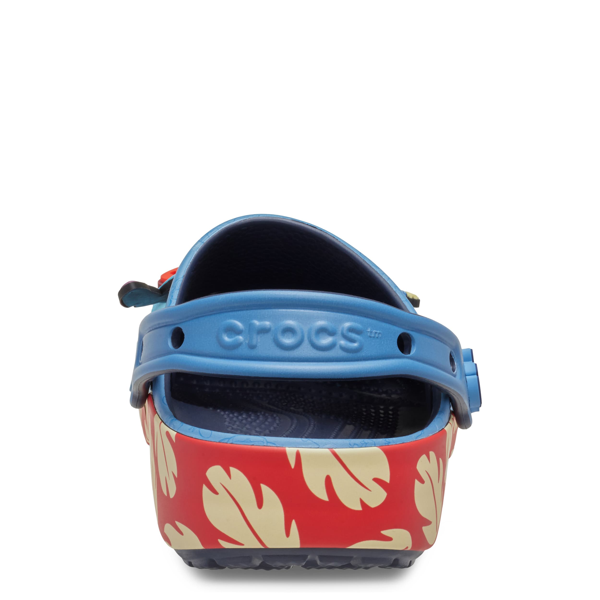 CROCS-WOMENS LILO & STITCH CLASSIC CLOG-BLUE & RED