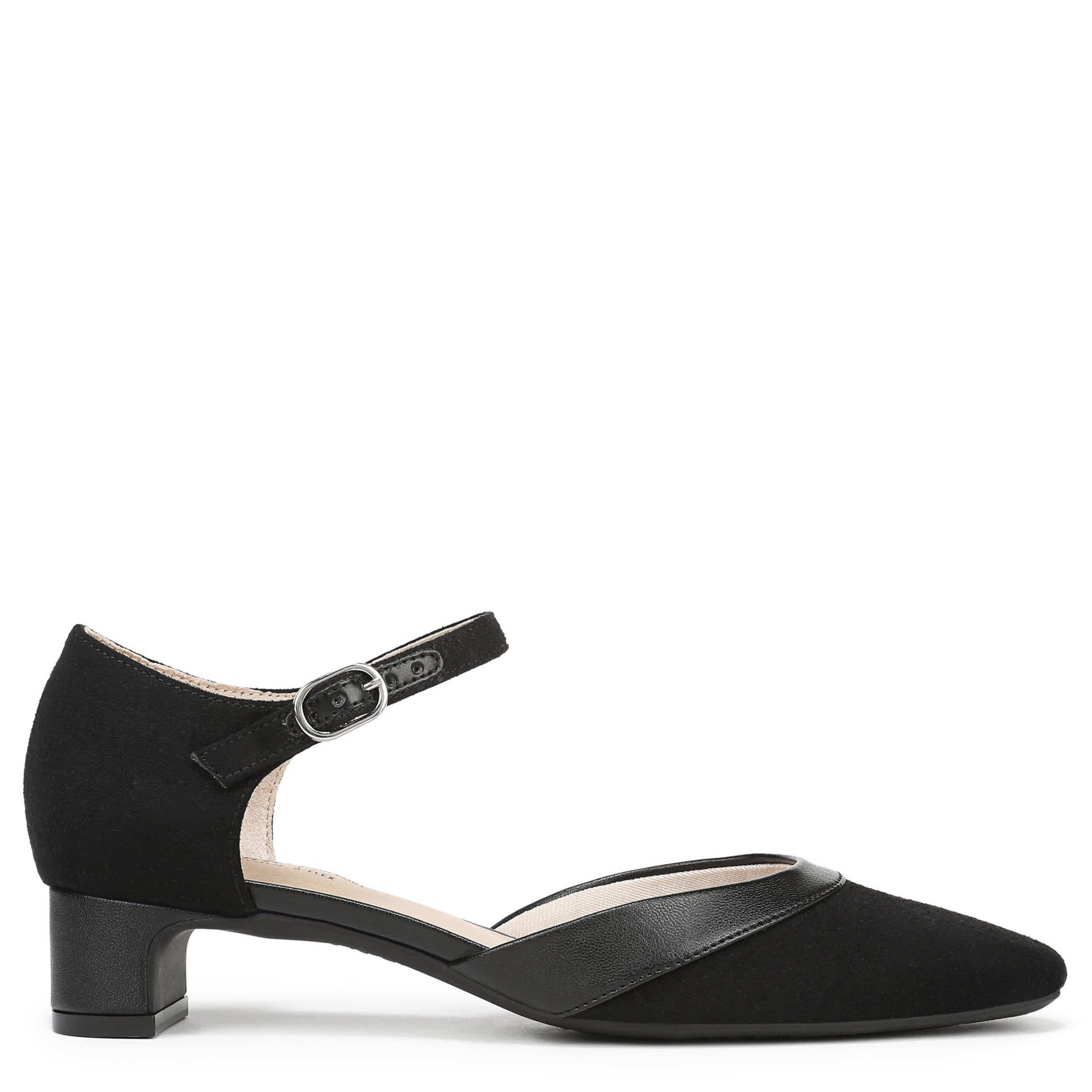 LIFESTRIDE-WOMENS LEIGHTON PUMP-BLACK & 