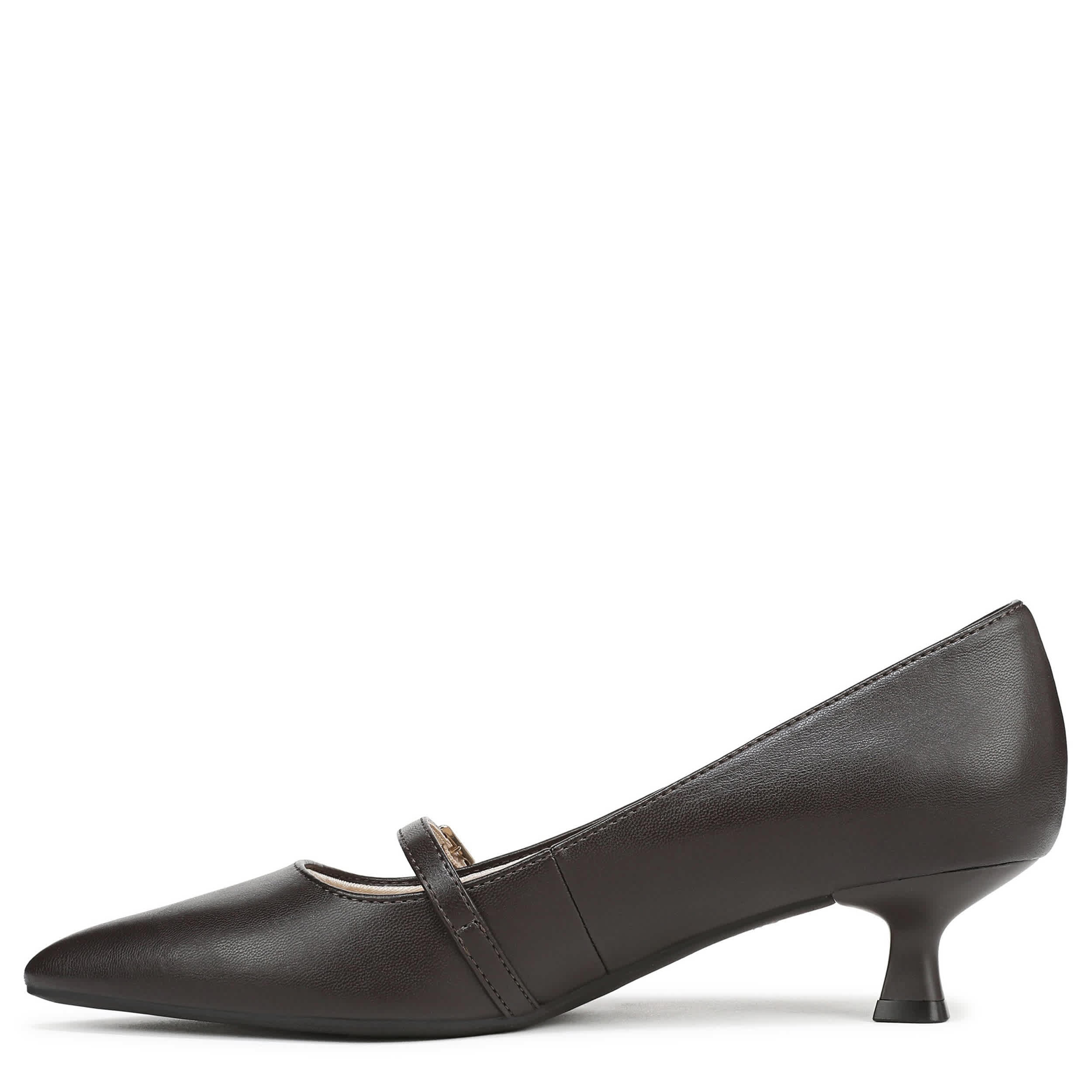 LIFESTRIDE-WOMENS MADELYN PUMP-CHOCOLATE & 