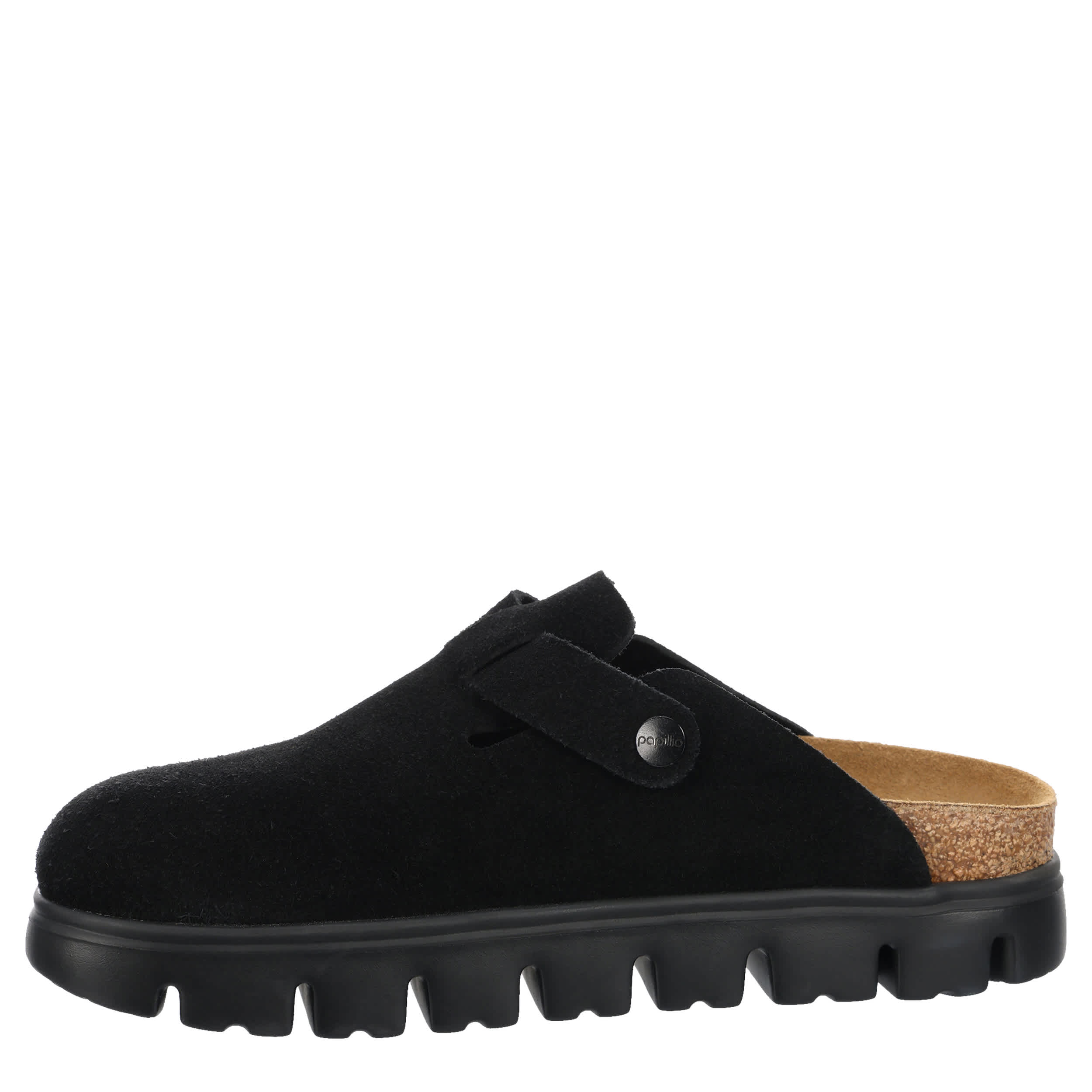 BIRKENSTOCK-WOMENS BOSTON CHUNKY CLOG-BLACK & 