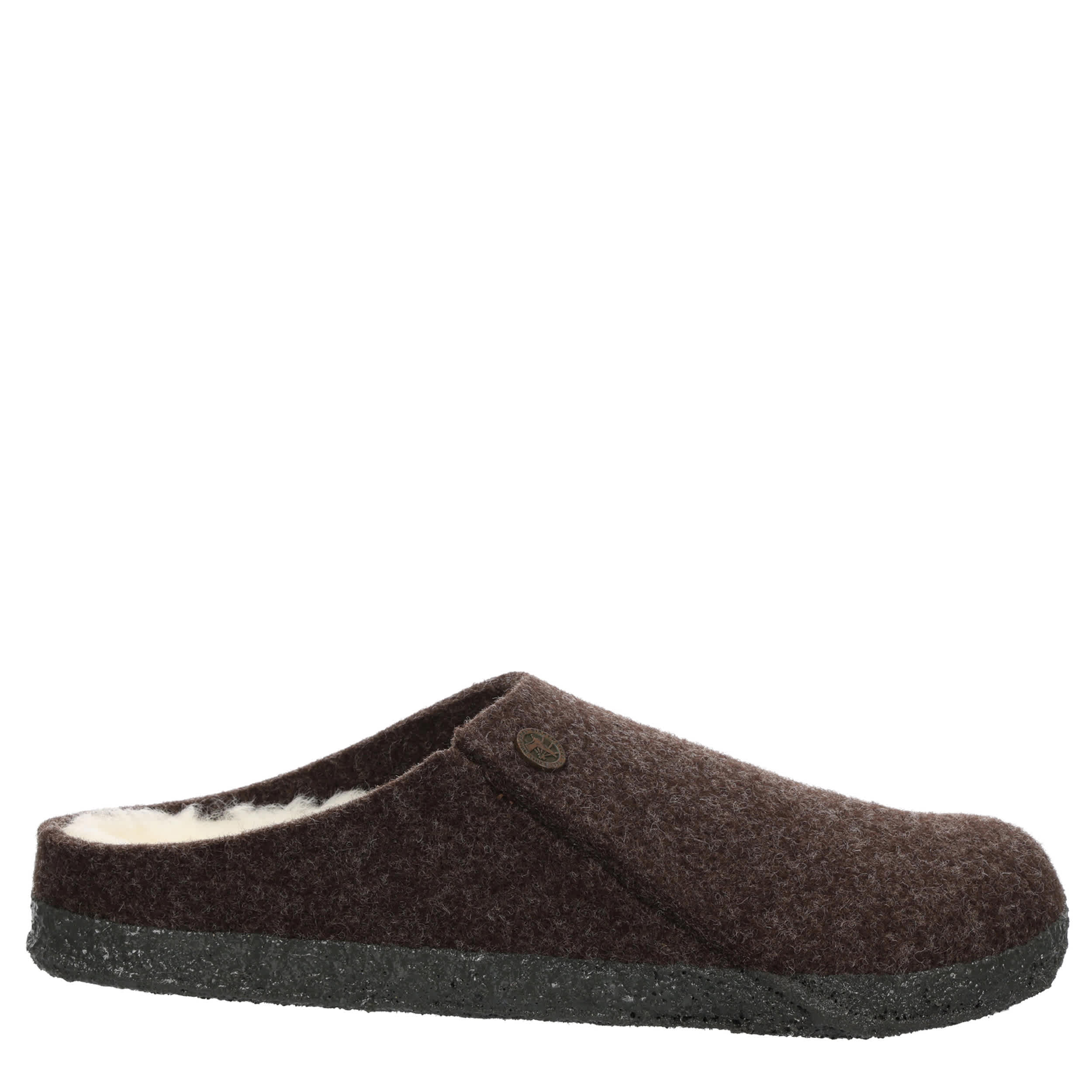BIRKENSTOCK-WOMENS ZERMATT SHEARLING SLIPPER-COFFEE & 