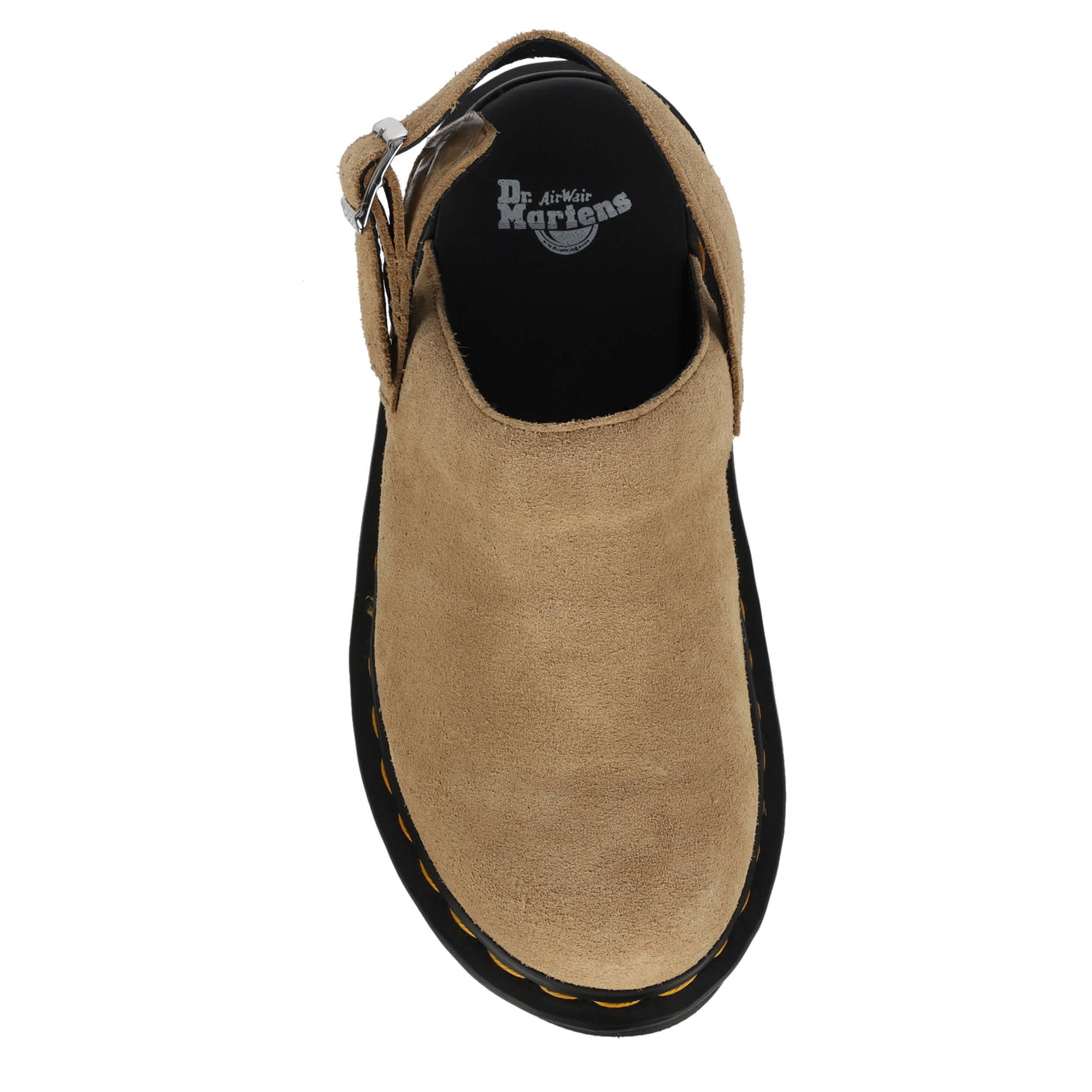 DR.MARTENS-WOMENS ZEBRILUS CLOG-TAN & 
