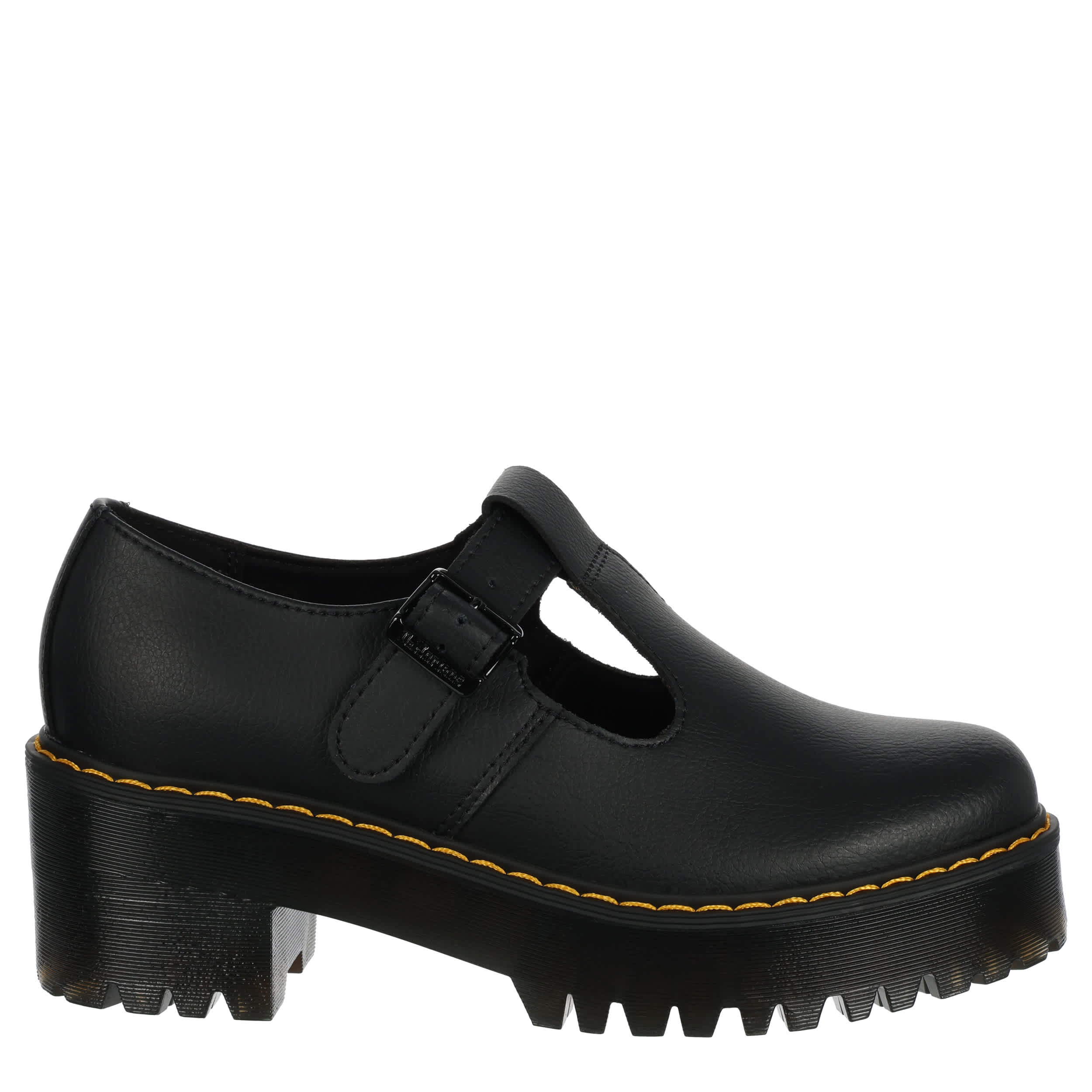 DR.MARTENS-WOMENS SANGUINE MARY JANE-BLACK & 