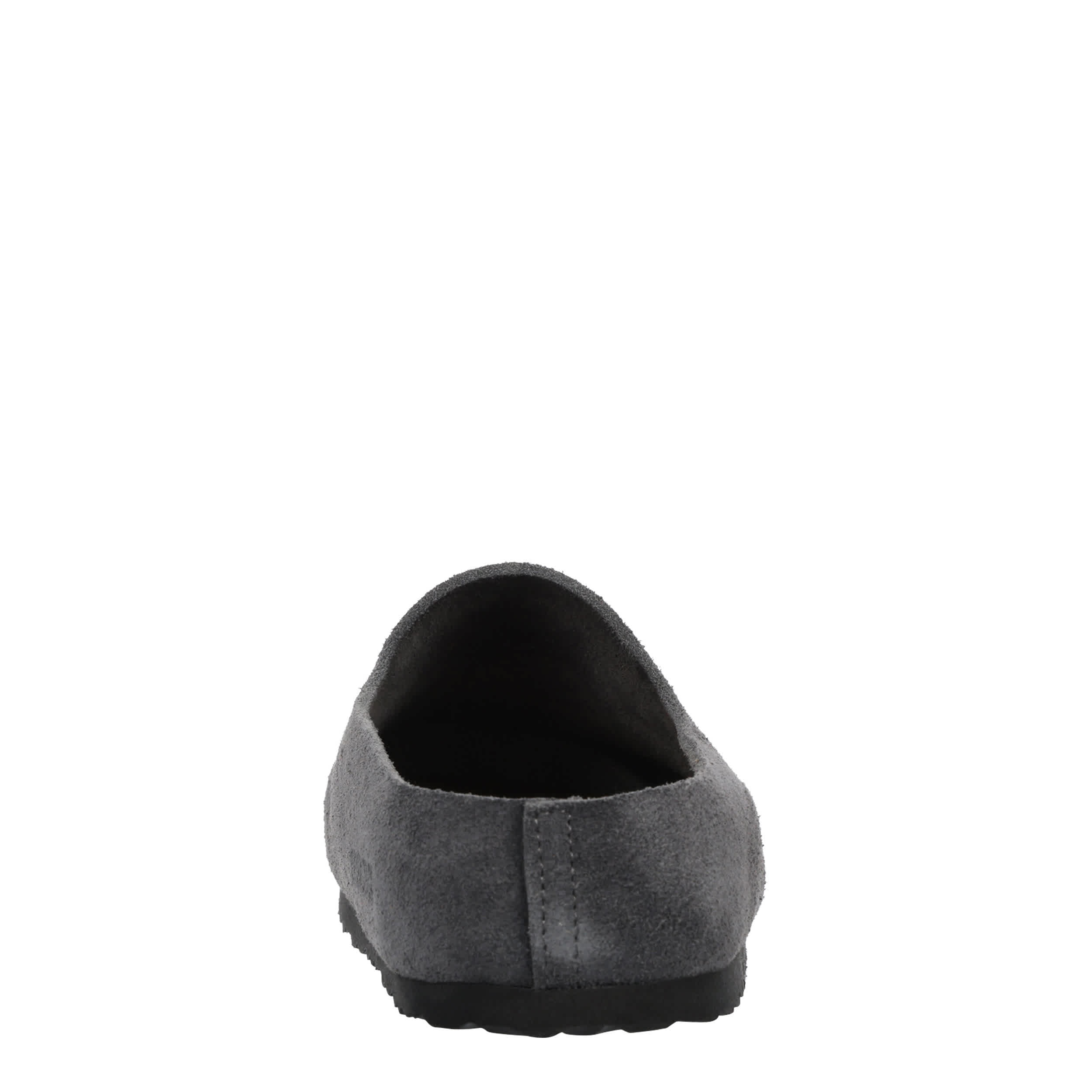 BIRKENSTOCK-WOMENS AMSTERDAM CLOG-DARK GREY & 