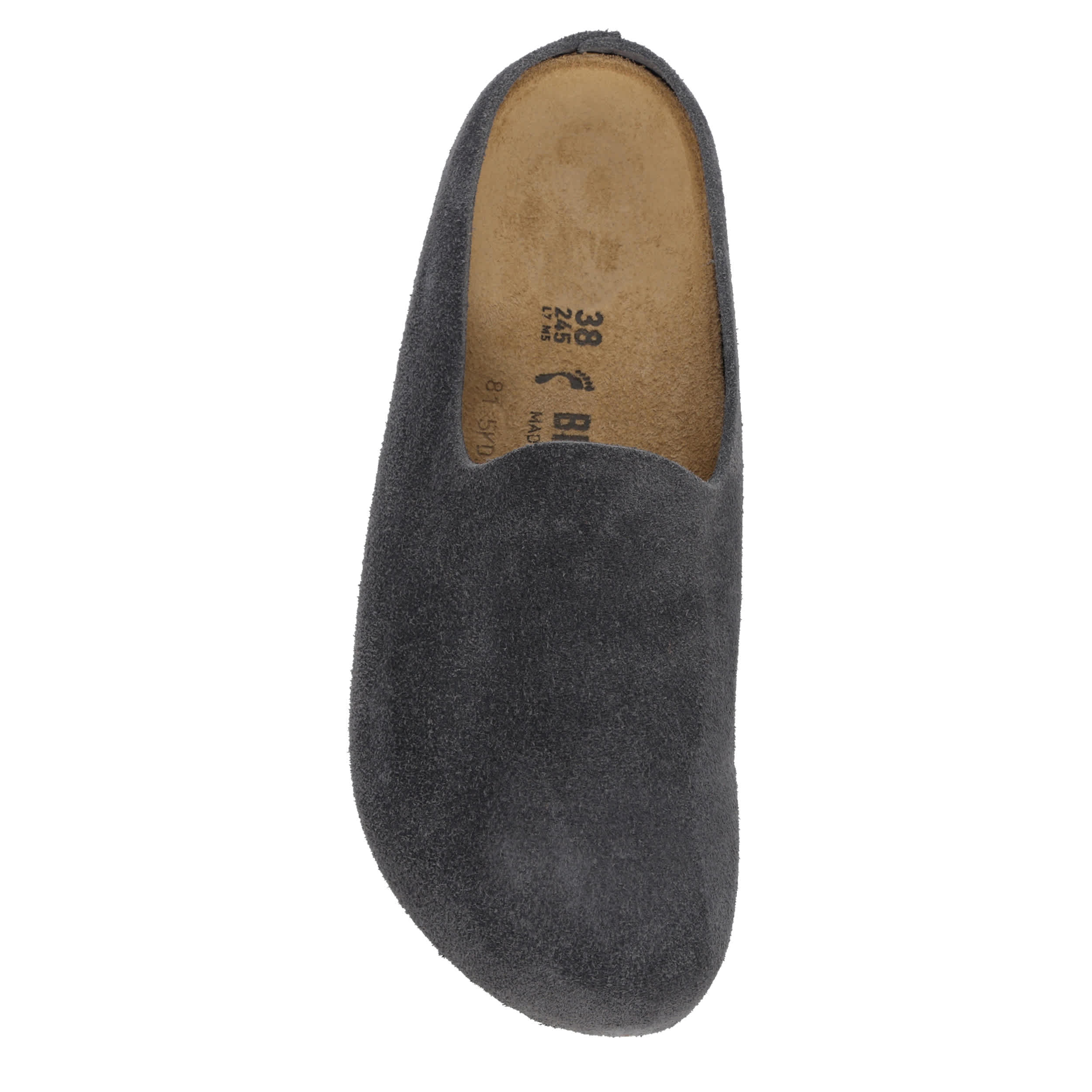BIRKENSTOCK-WOMENS AMSTERDAM CLOG-DARK GREY & 