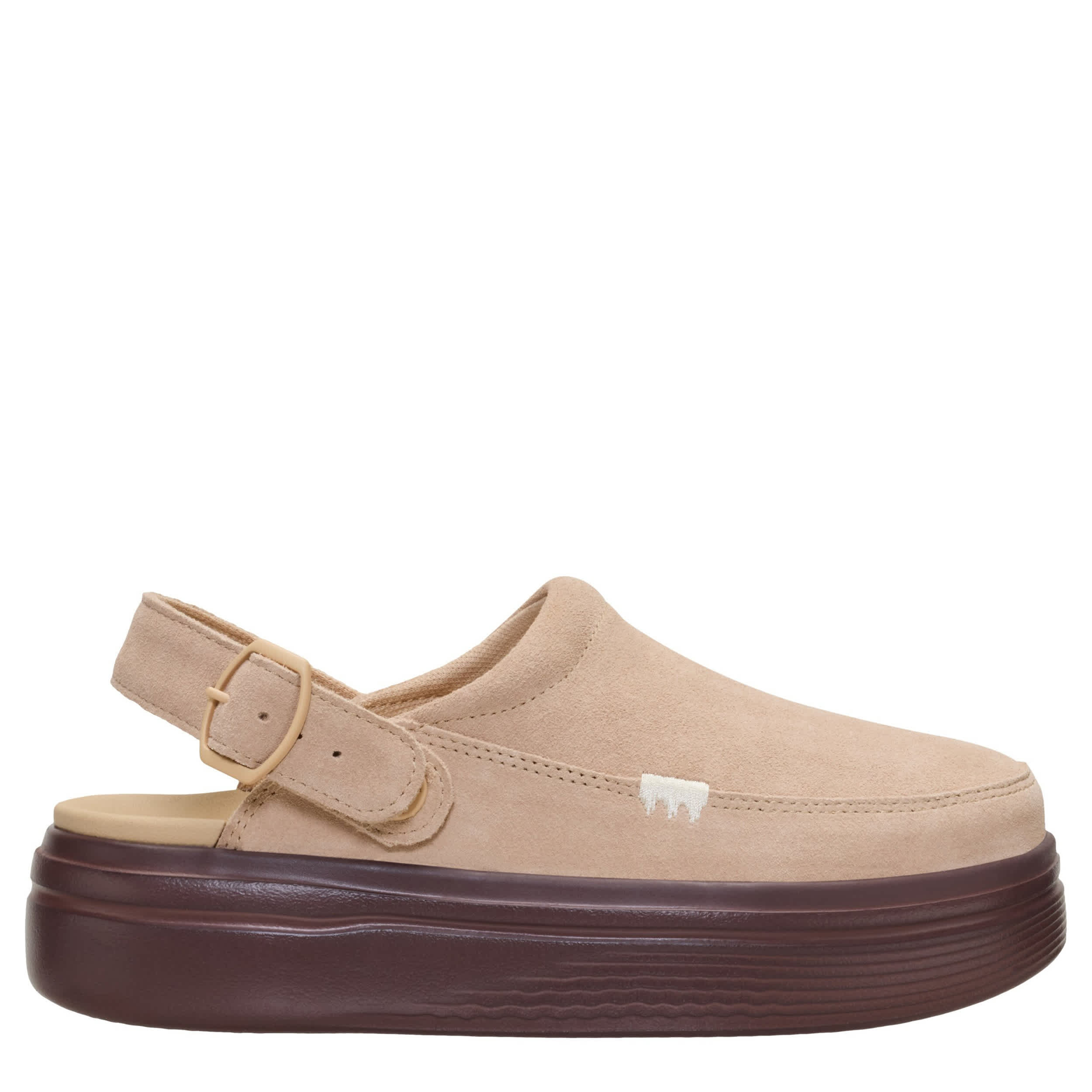HEYDUDE-WOMENS AUSTIN LIFT SNEAKER-TAN & BROWN