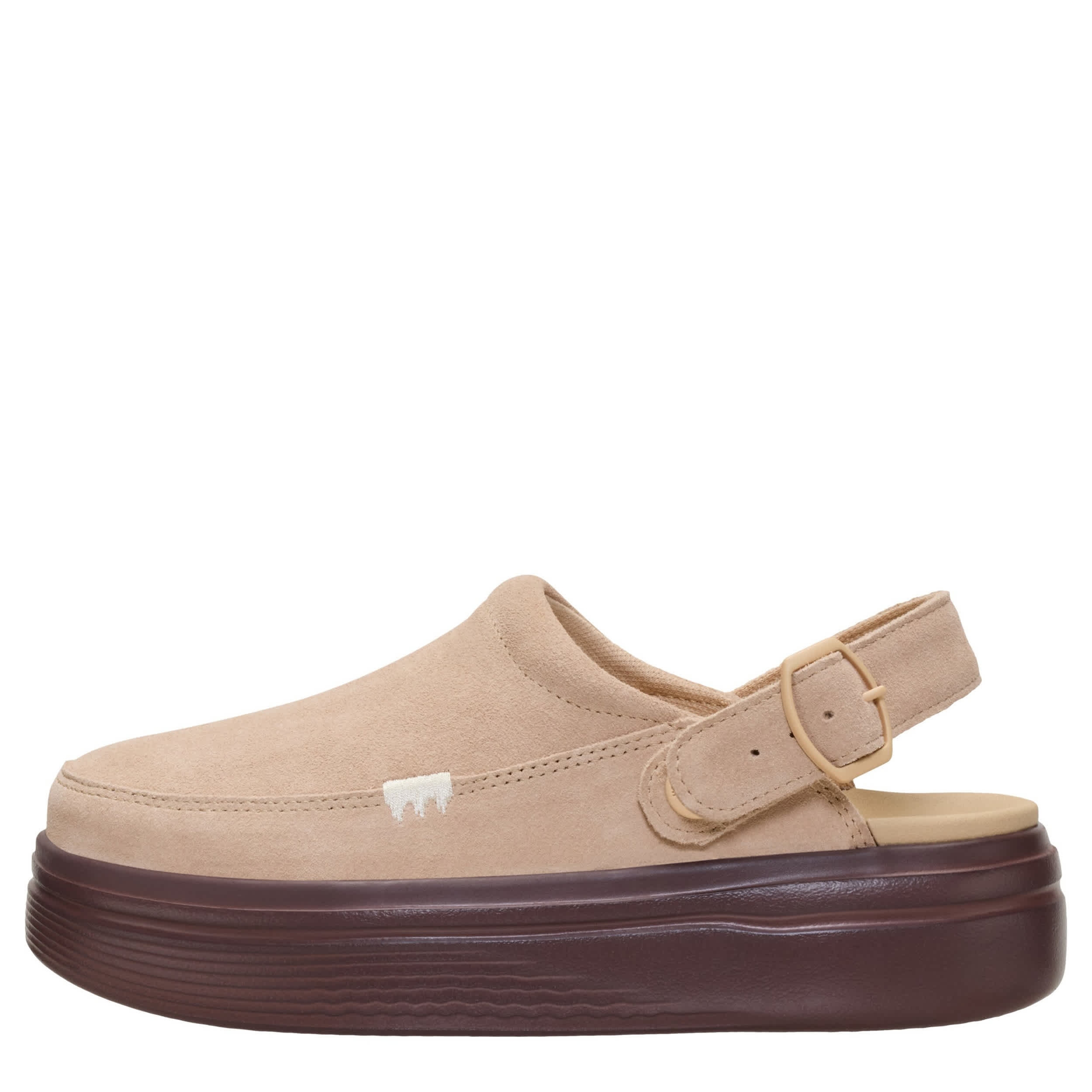 HEYDUDE-WOMENS AUSTIN LIFT SNEAKER-TAN & BROWN