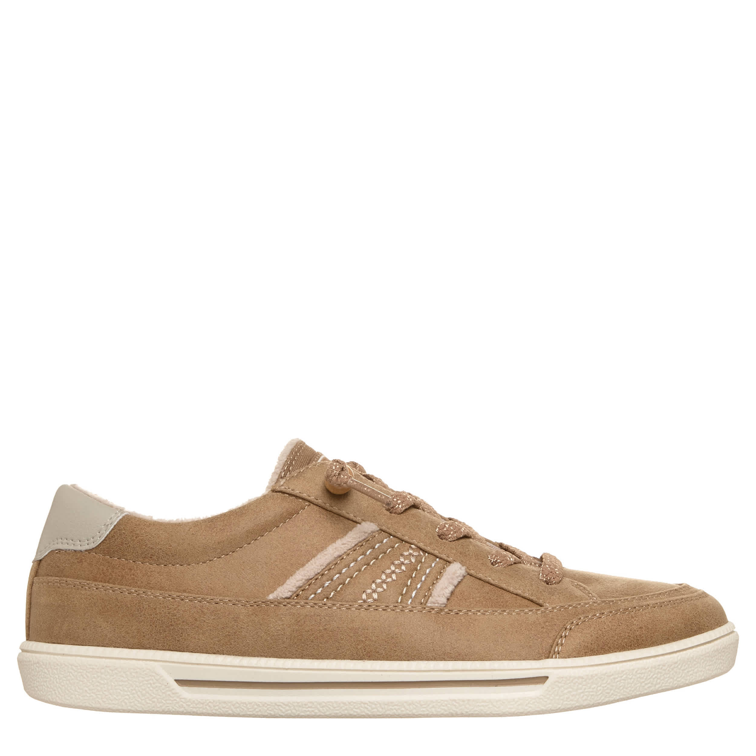 SKECHERS-WOMENS B CUTE 2.0 SLIP ON SNEAKER-CHESTNUT & 