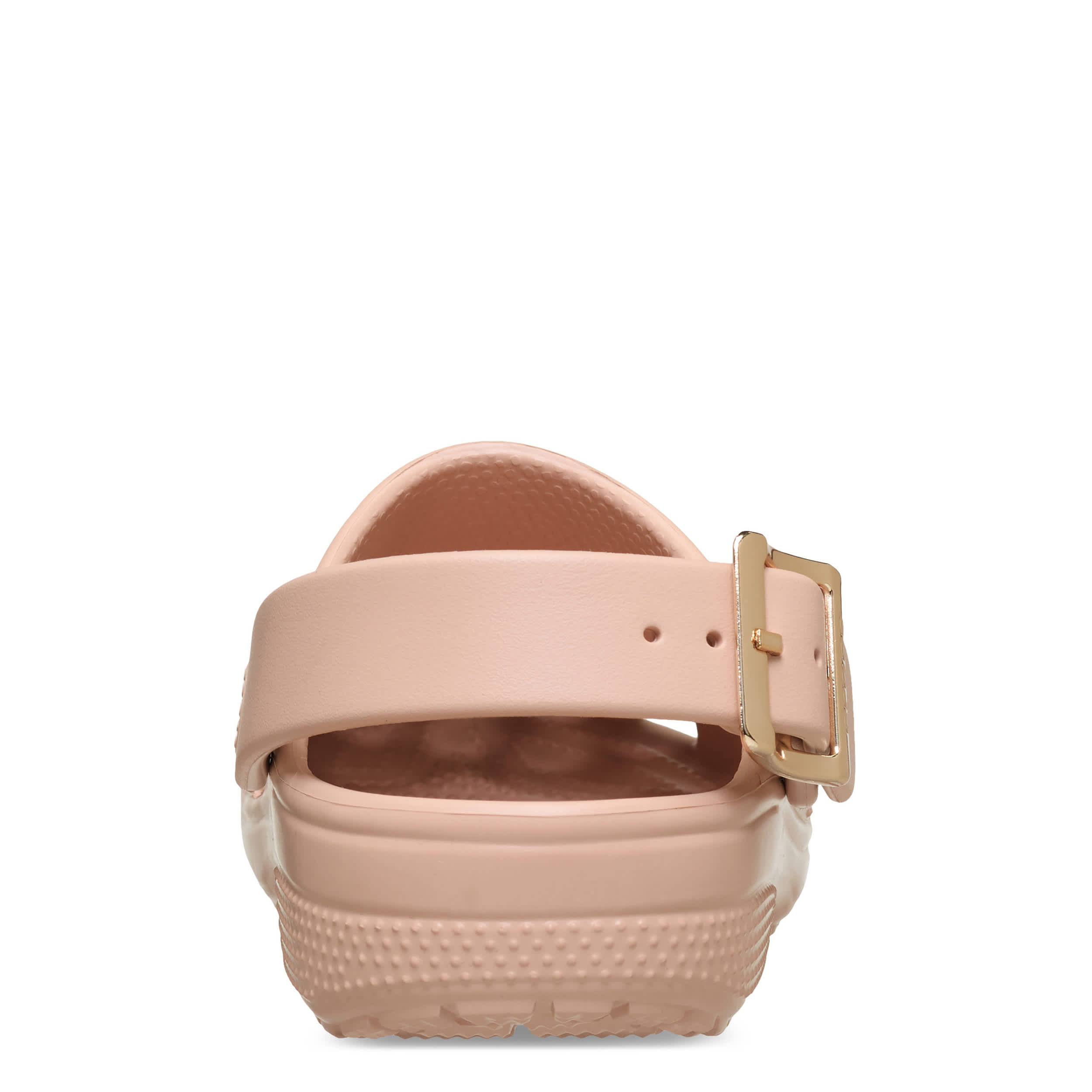 CROCS-WOMENS CLASSIC METAL BUCKLE CLOG-BLUSH & 