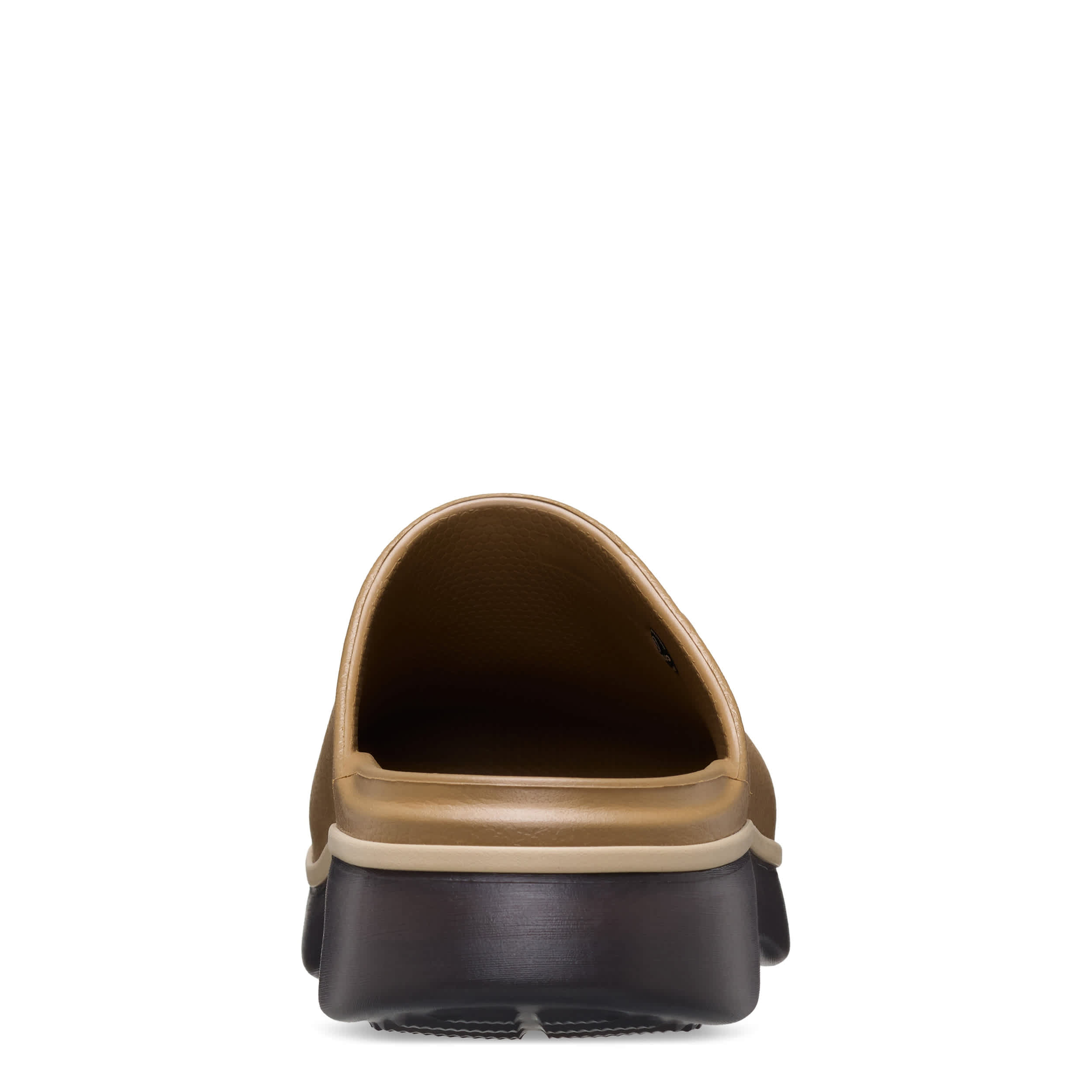 CROCS-WOMENS DYLAN NOTCHED CLOG-TAN & 