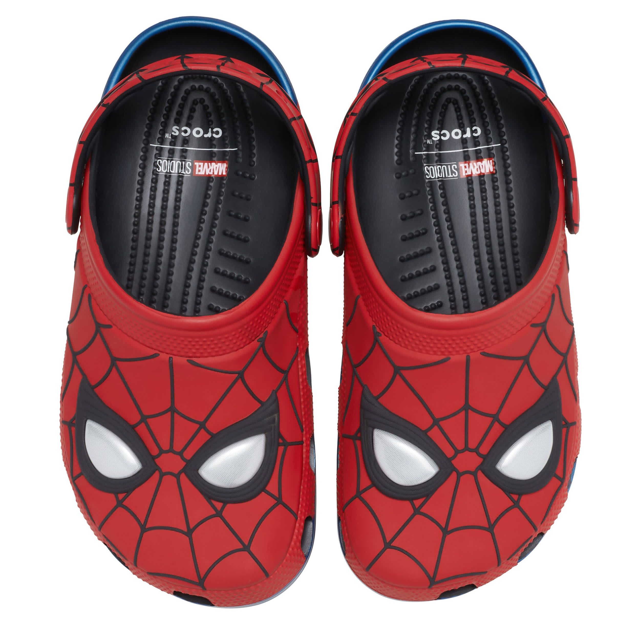 CROCS-MENS SPIDERMAN CLASSIC CLOG-MULTICOLOR & MULTICOLOR