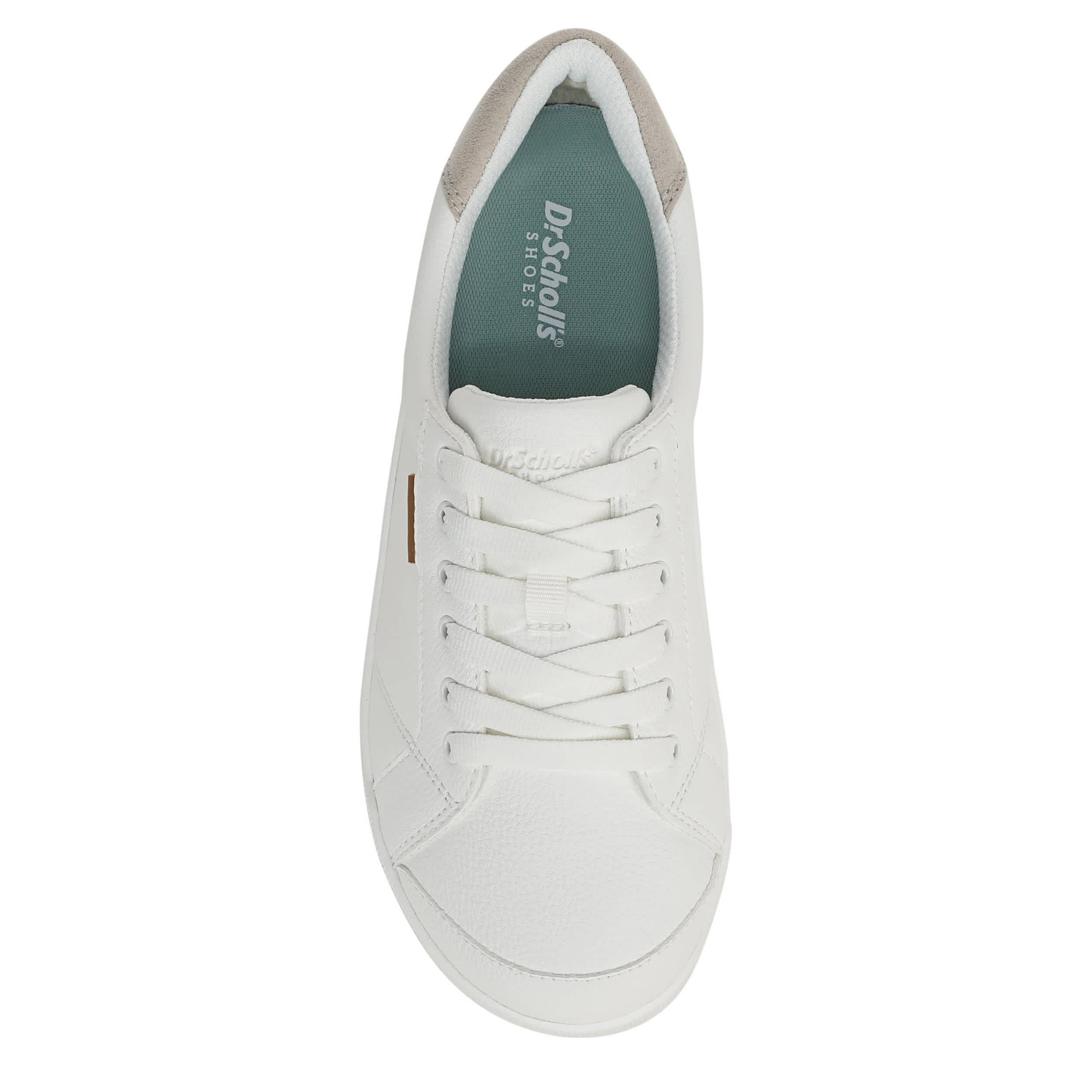 DR. SCHOLL'S-WOMENS BE BRIGHT SNEAKER-WHITE & 