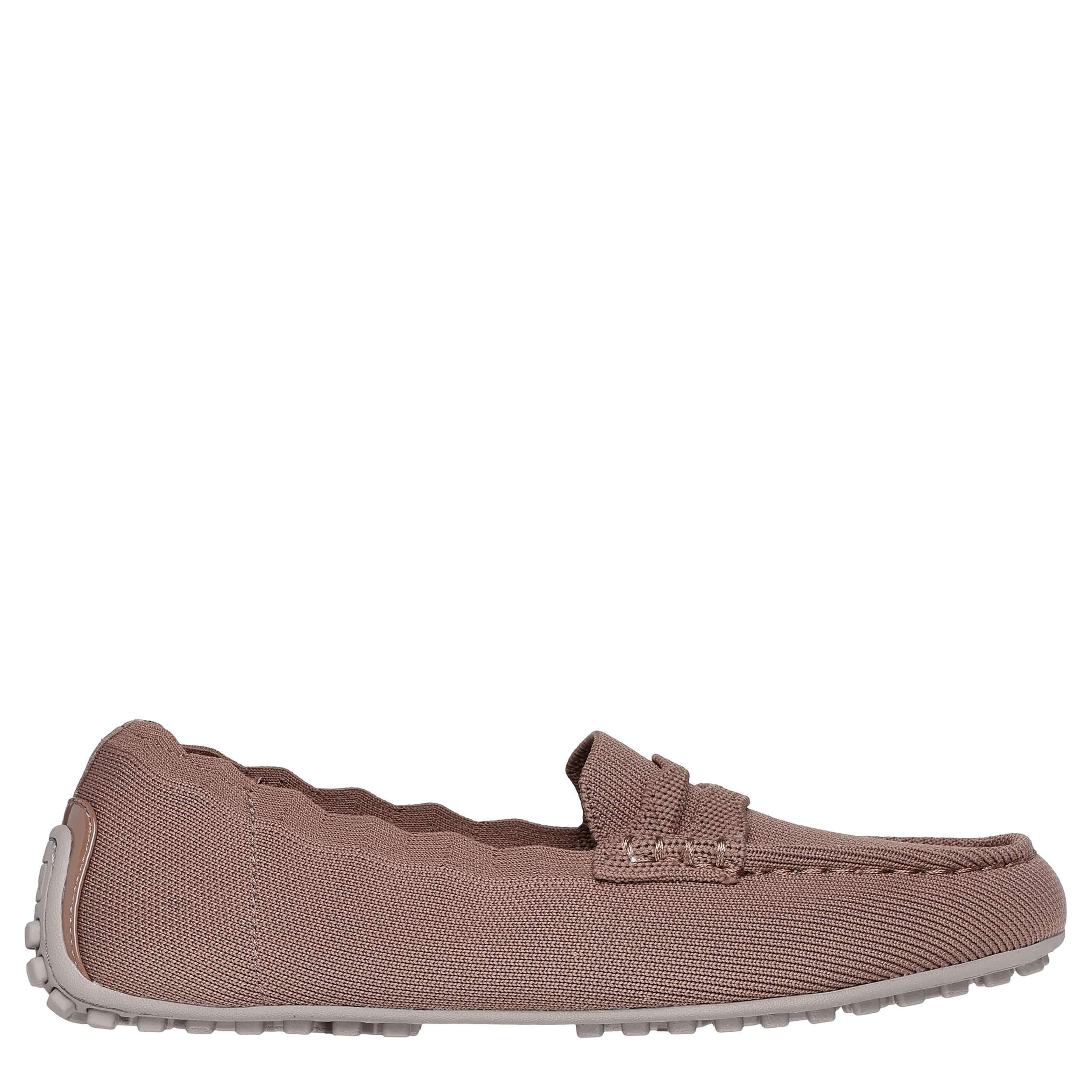 SKECHERS-WOMENS CLEO DRIVER POWER COUPLES LOAFER-MOCHA & 