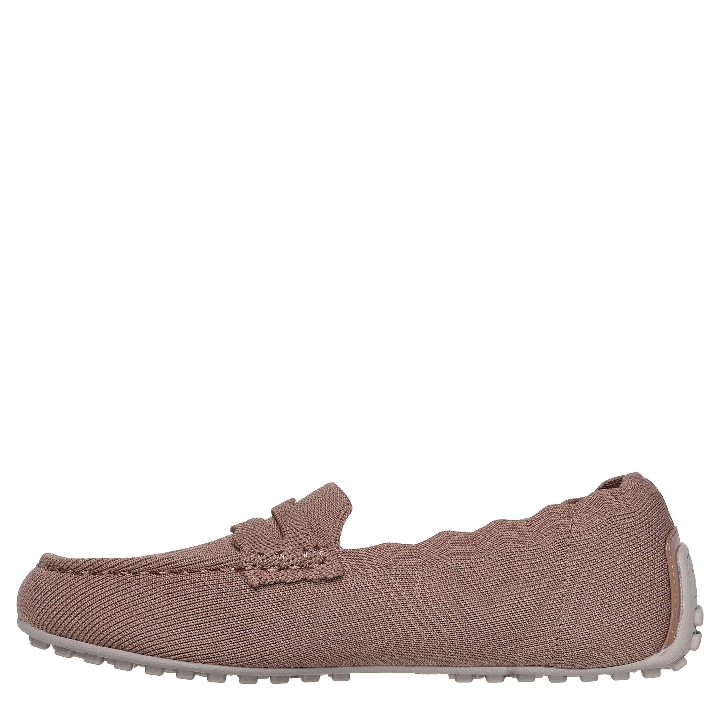 SKECHERS-WOMENS CLEO DRIVER POWER COUPLES LOAFER-MOCHA & 