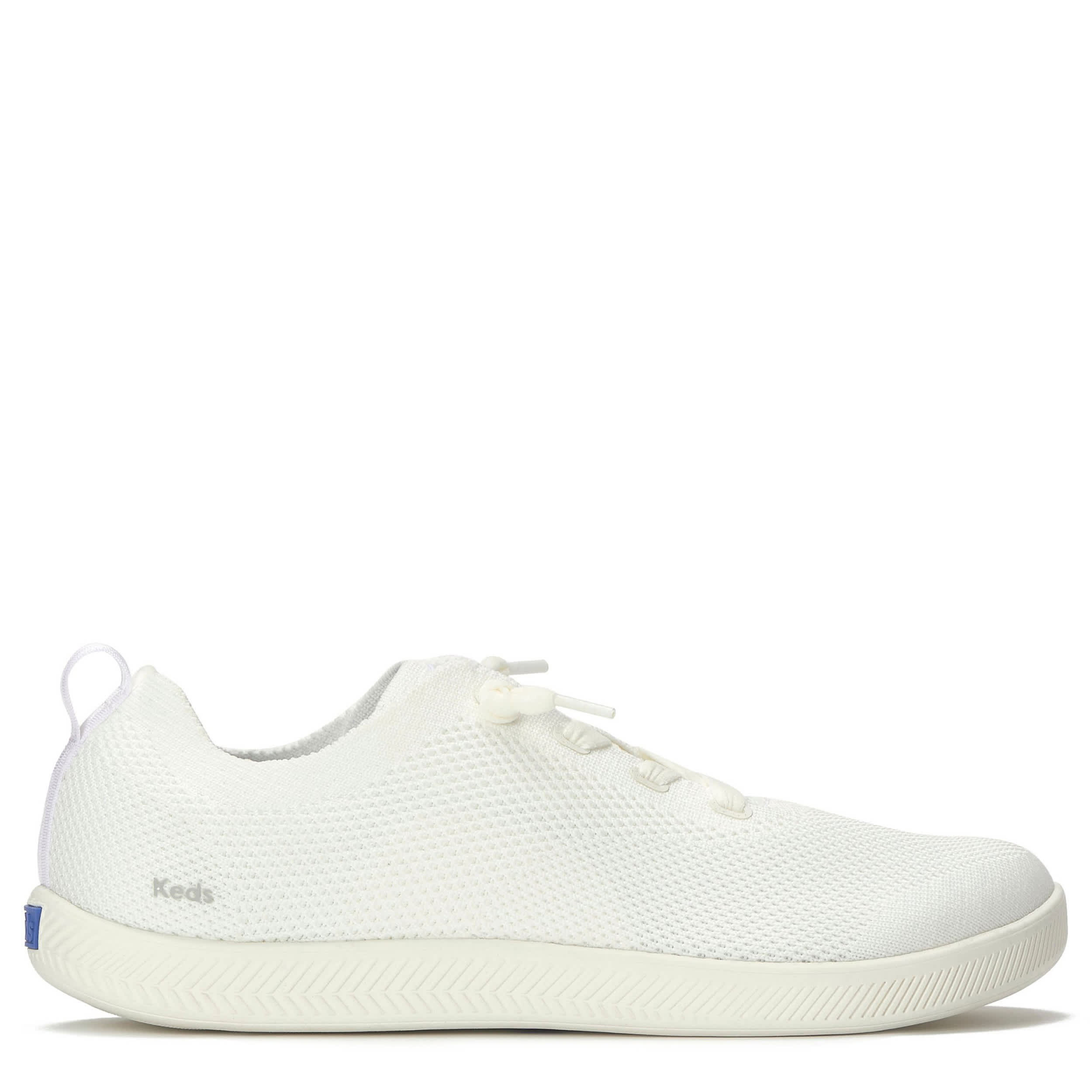 KEDS-WOMENS BLISSMOVE CHAMPION SLIP ON SNEAKER-WHITE & 