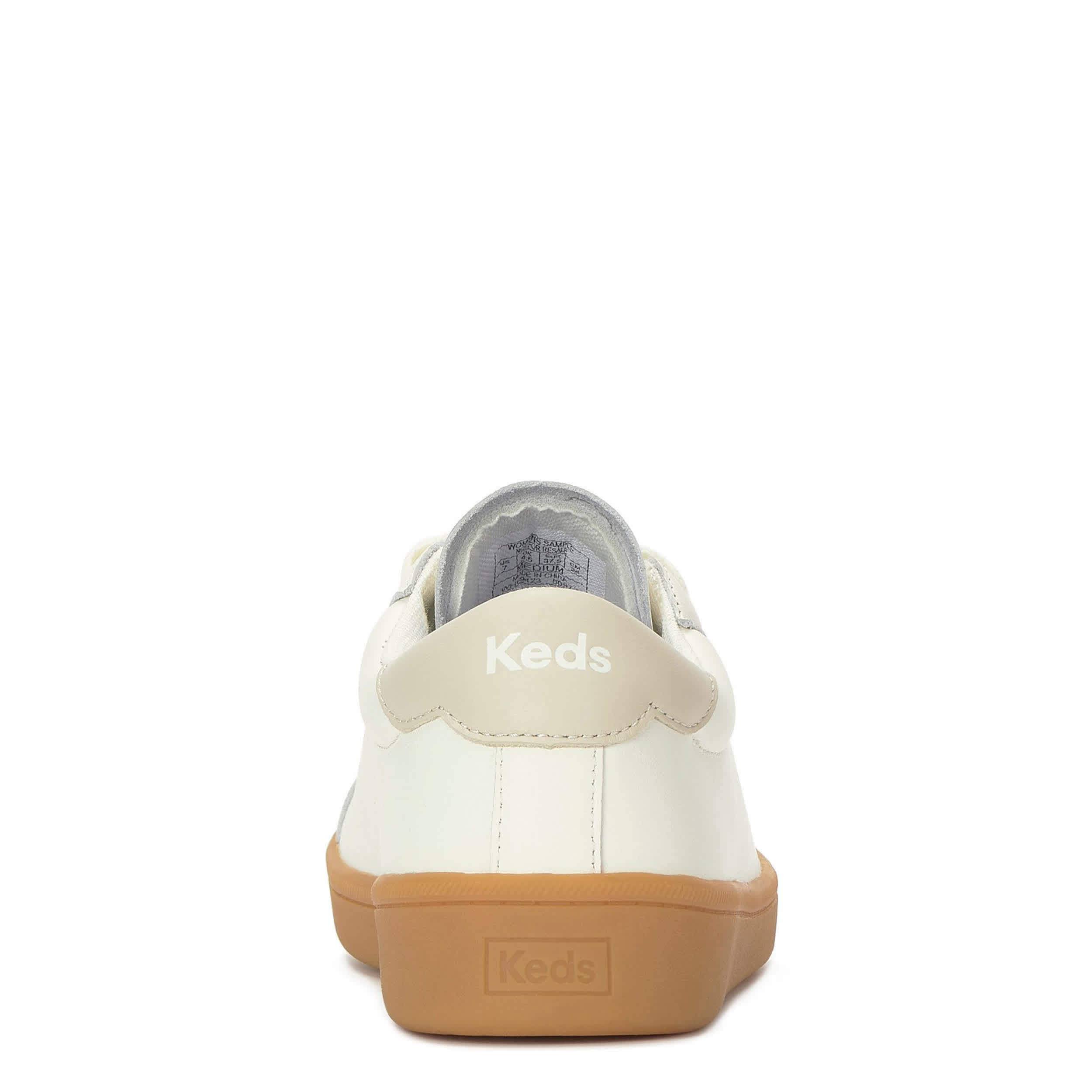 KEDS-WOMENS ACE II LACE SNEAKER-BEIGE & WHEAT