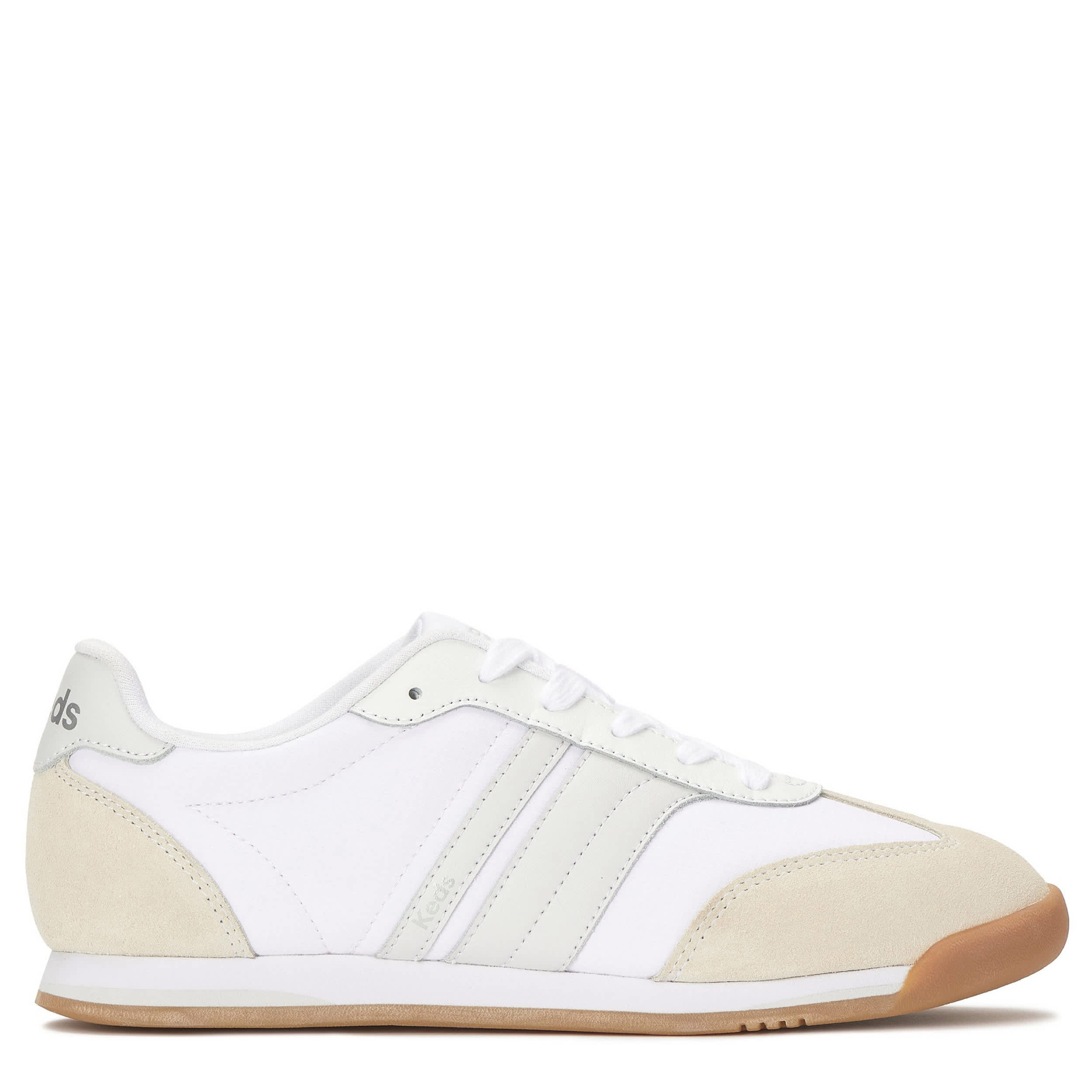 KEDS-WOMENS REVIVAL SNEAKER-LATTE & GREY