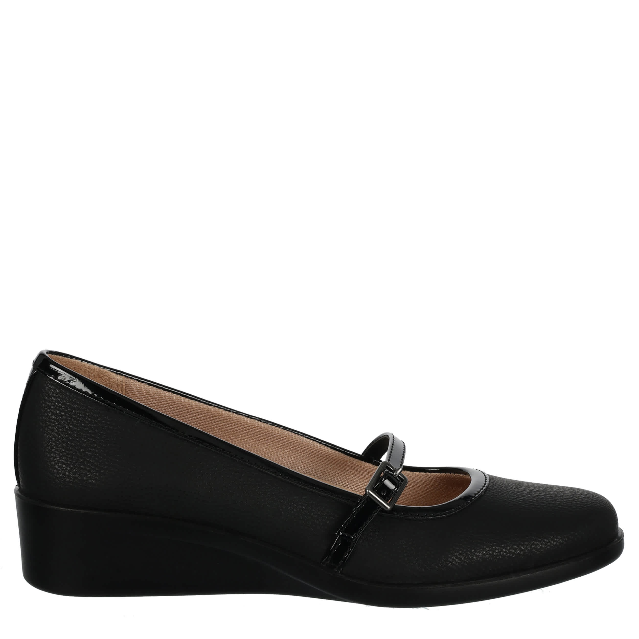 LIFESTRIDE-WOMENS JOLENE WEDGE-BLACK & 