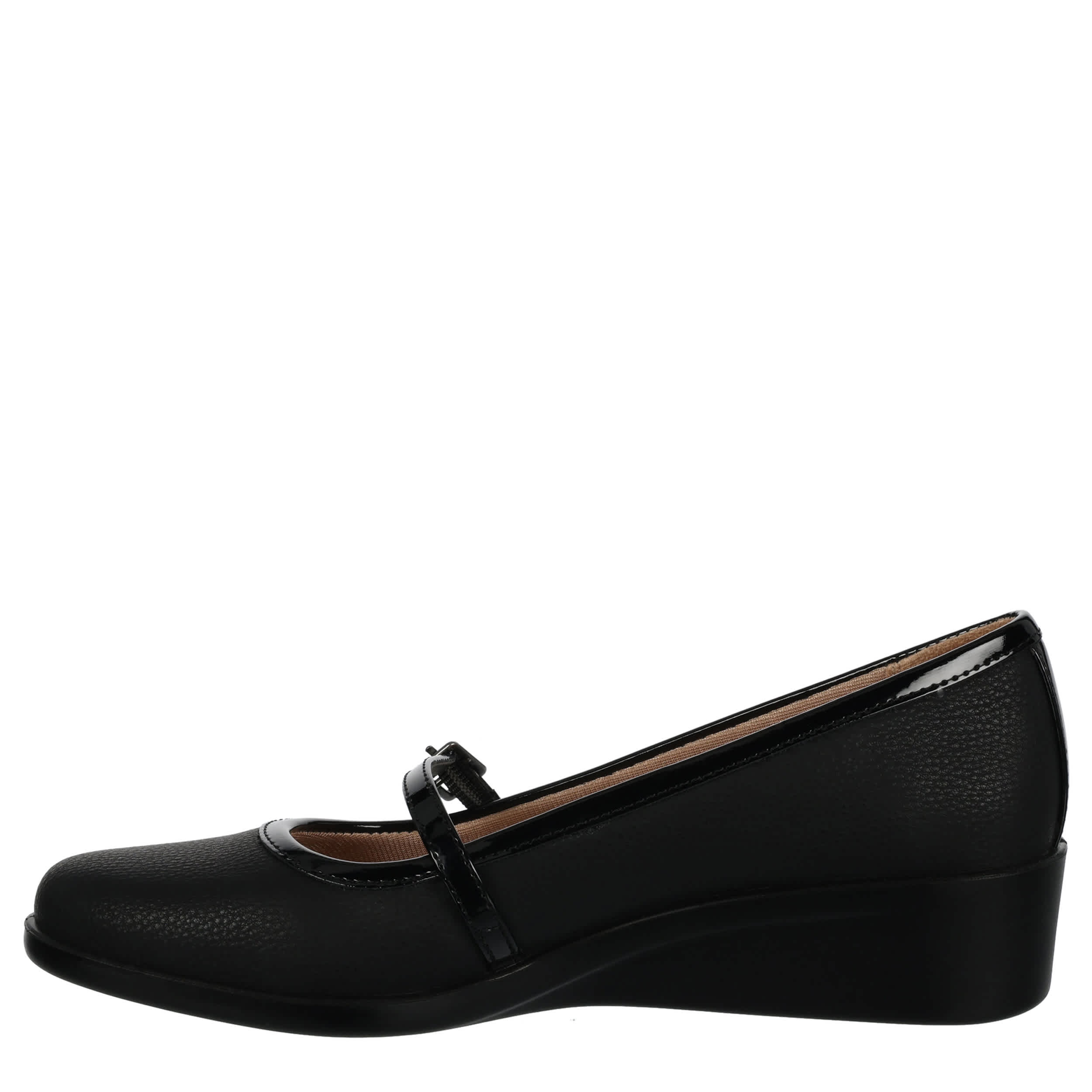 LIFESTRIDE-WOMENS JOLENE WEDGE-BLACK & 