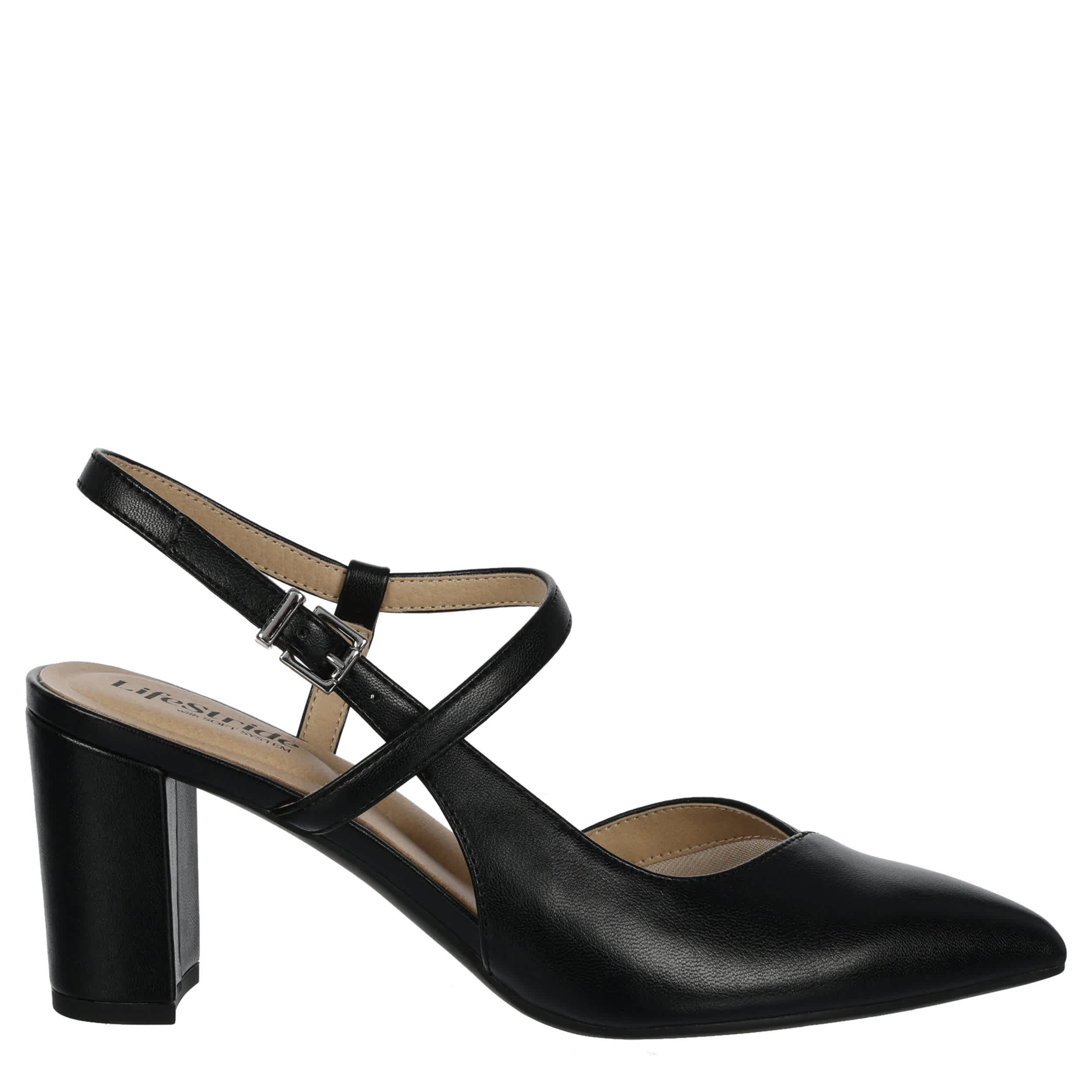 LIFESTRIDE-WOMENS RAELYN PUMP-BLACK & 