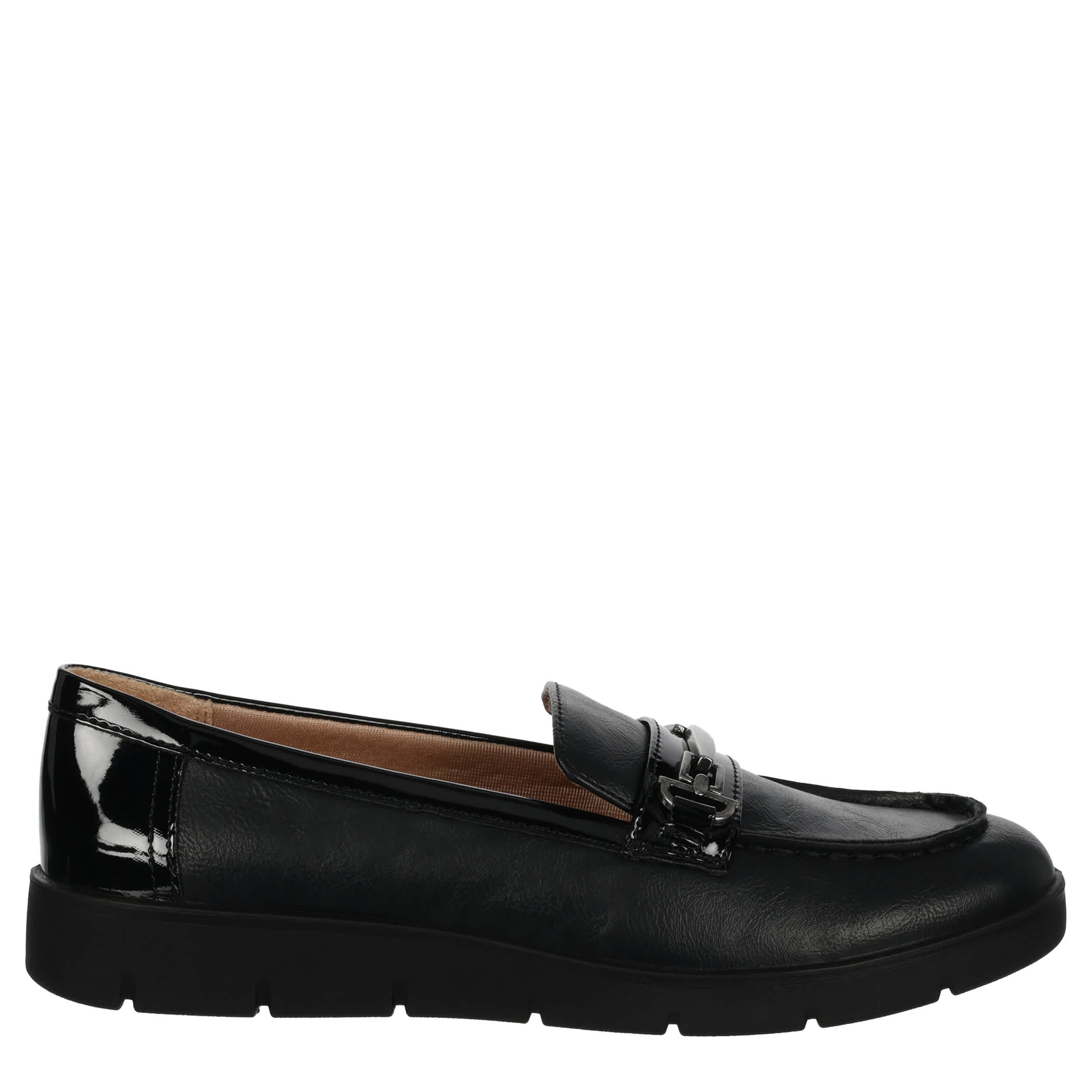 LIFESTRIDE-WOMENS VINEYARD LOAFER-BLACK & 