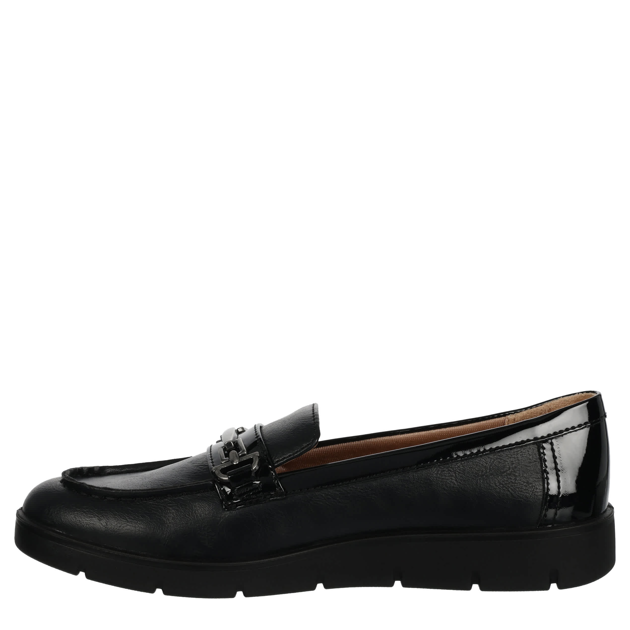 LIFESTRIDE-WOMENS VINEYARD LOAFER-BLACK & 