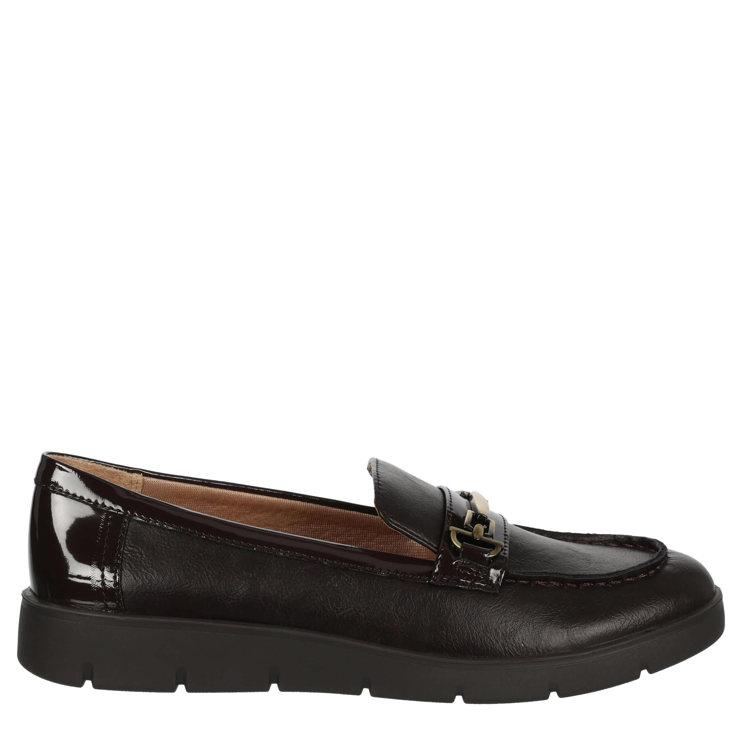 LIFESTRIDE-WOMENS VINEYARD LOAFER-CHOCOLATE & 