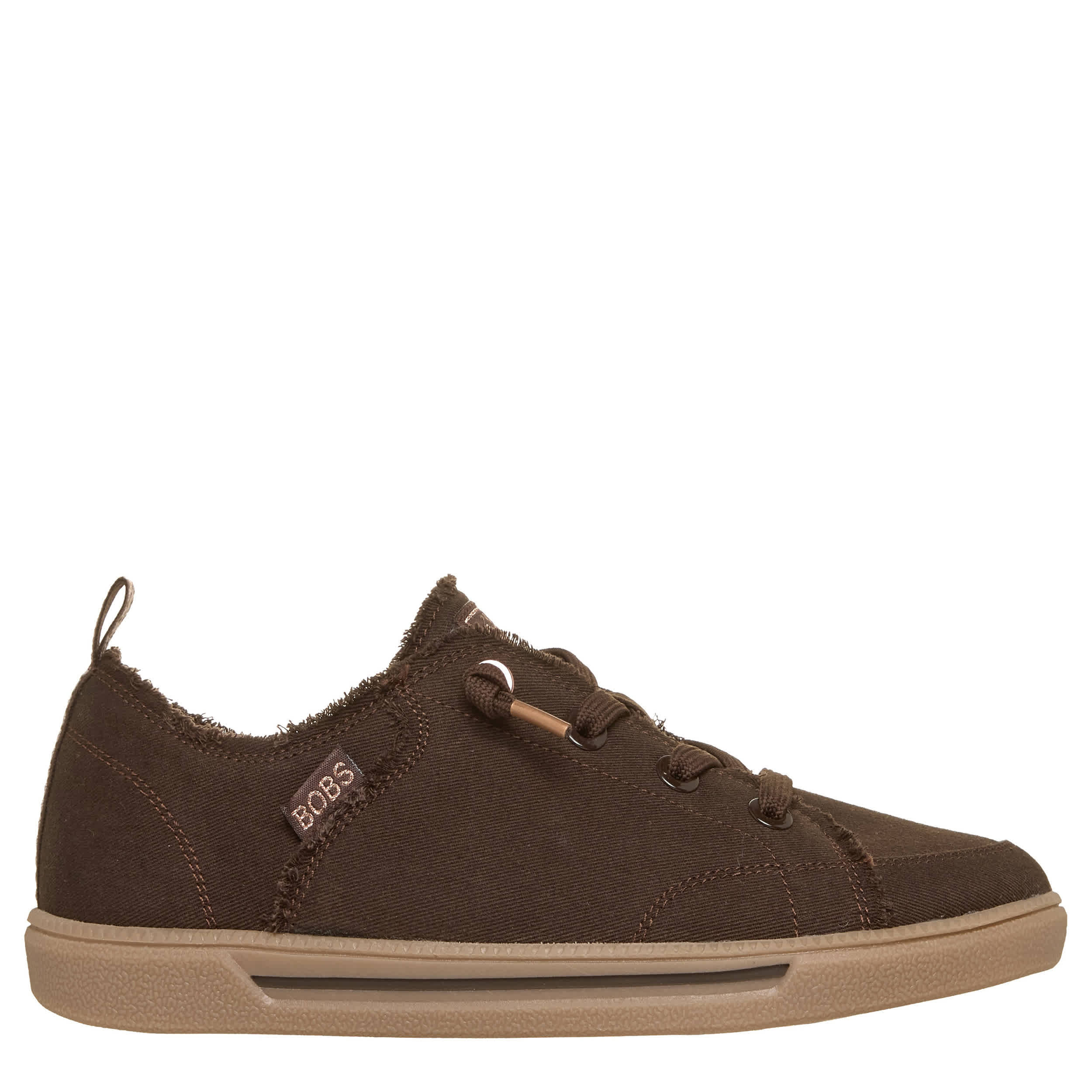 SKECHERS-WOMENS B CUTE 2.0 SLIP ON SNEAKER-CHOCOLATE & 
