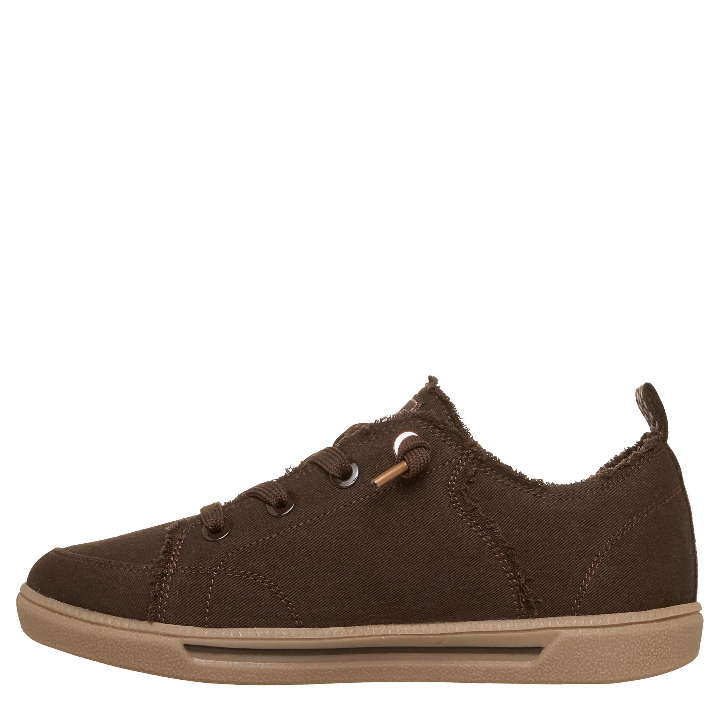 SKECHERS-WOMENS B CUTE 2.0 SLIP ON SNEAKER-CHOCOLATE & 