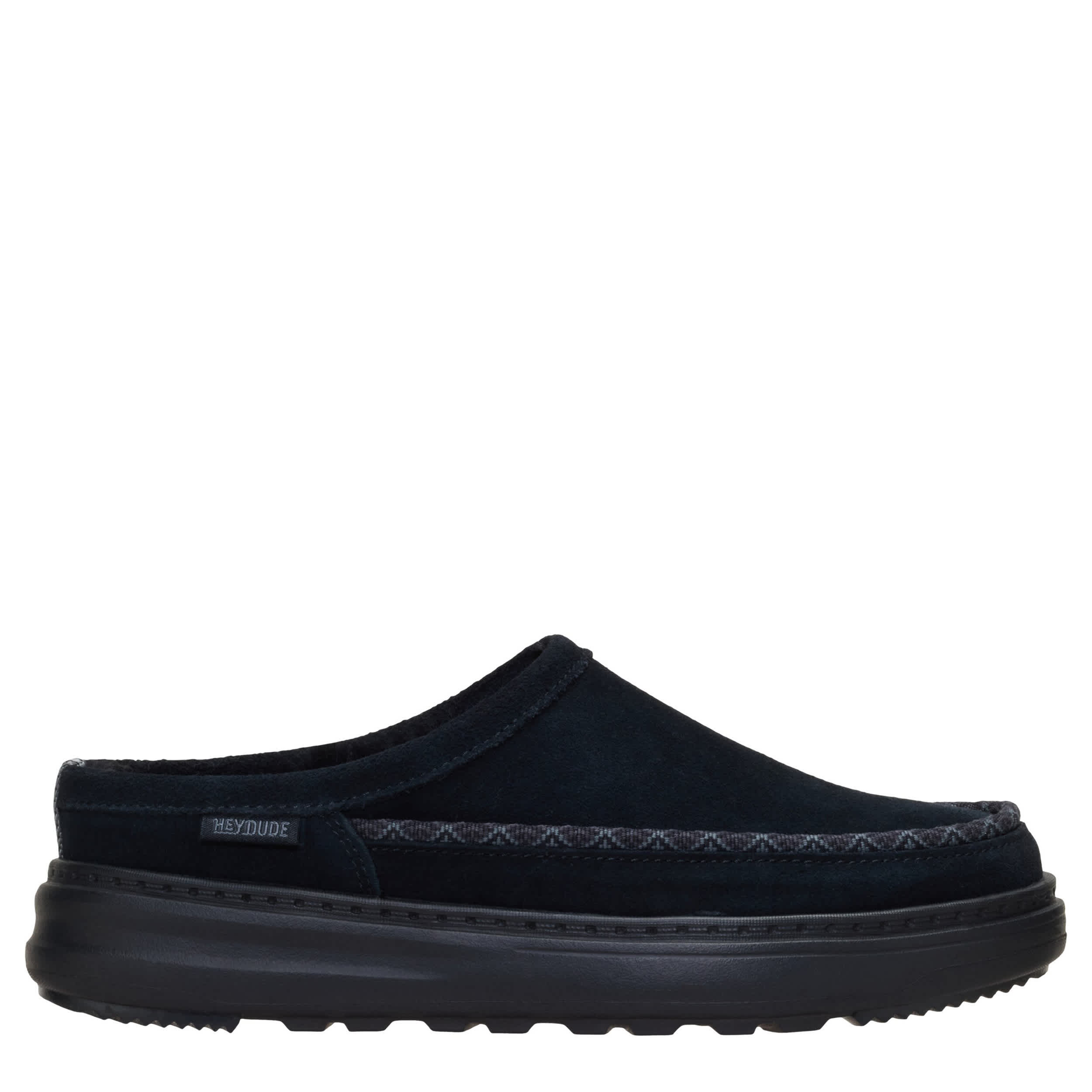 HEYDUDE-WOMENS REMI TOASTEE CLOG-BLACK & BLACK