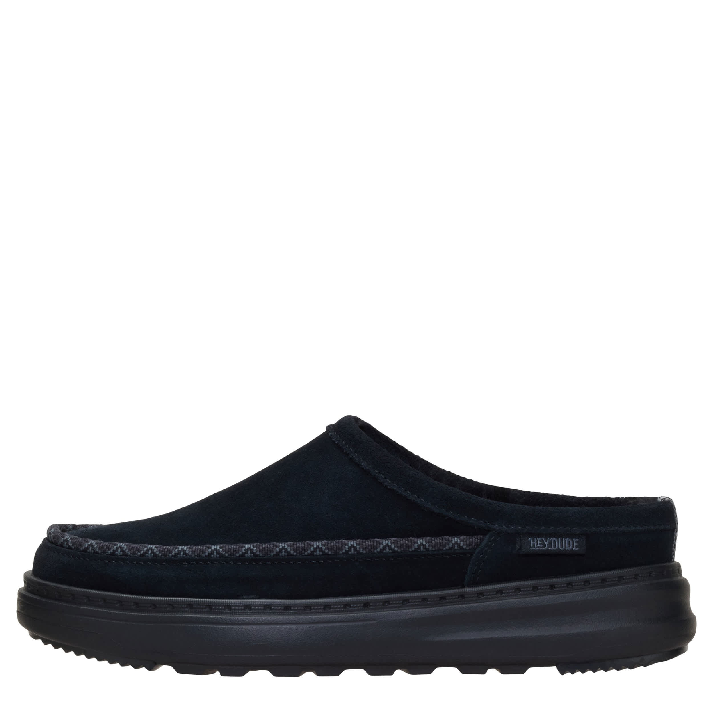 HEYDUDE-WOMENS REMI TOASTEE CLOG-BLACK & BLACK
