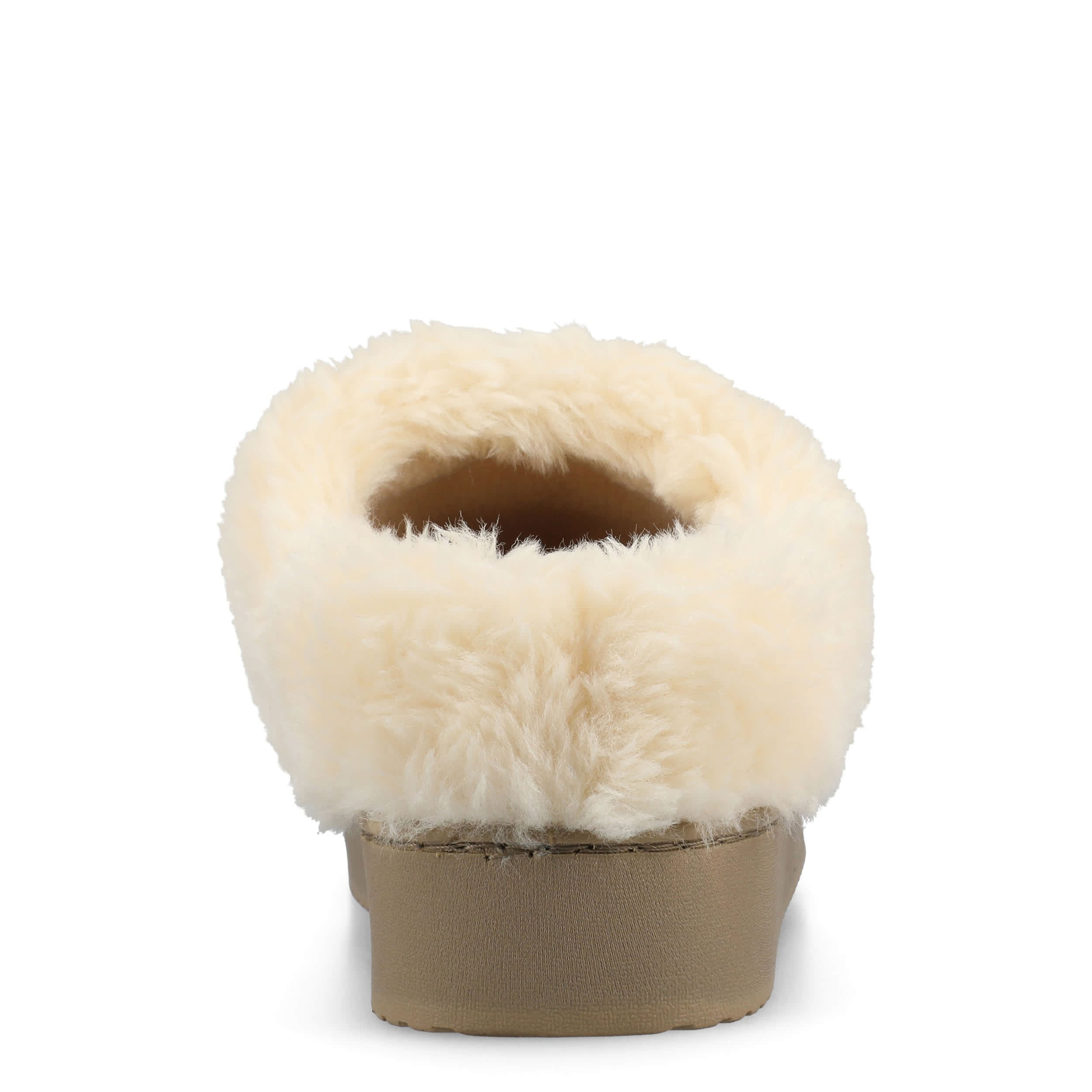 JOURNEE COLLECTION-WOMENS BLAIR CLOG SLIPPER-NATURAL & 