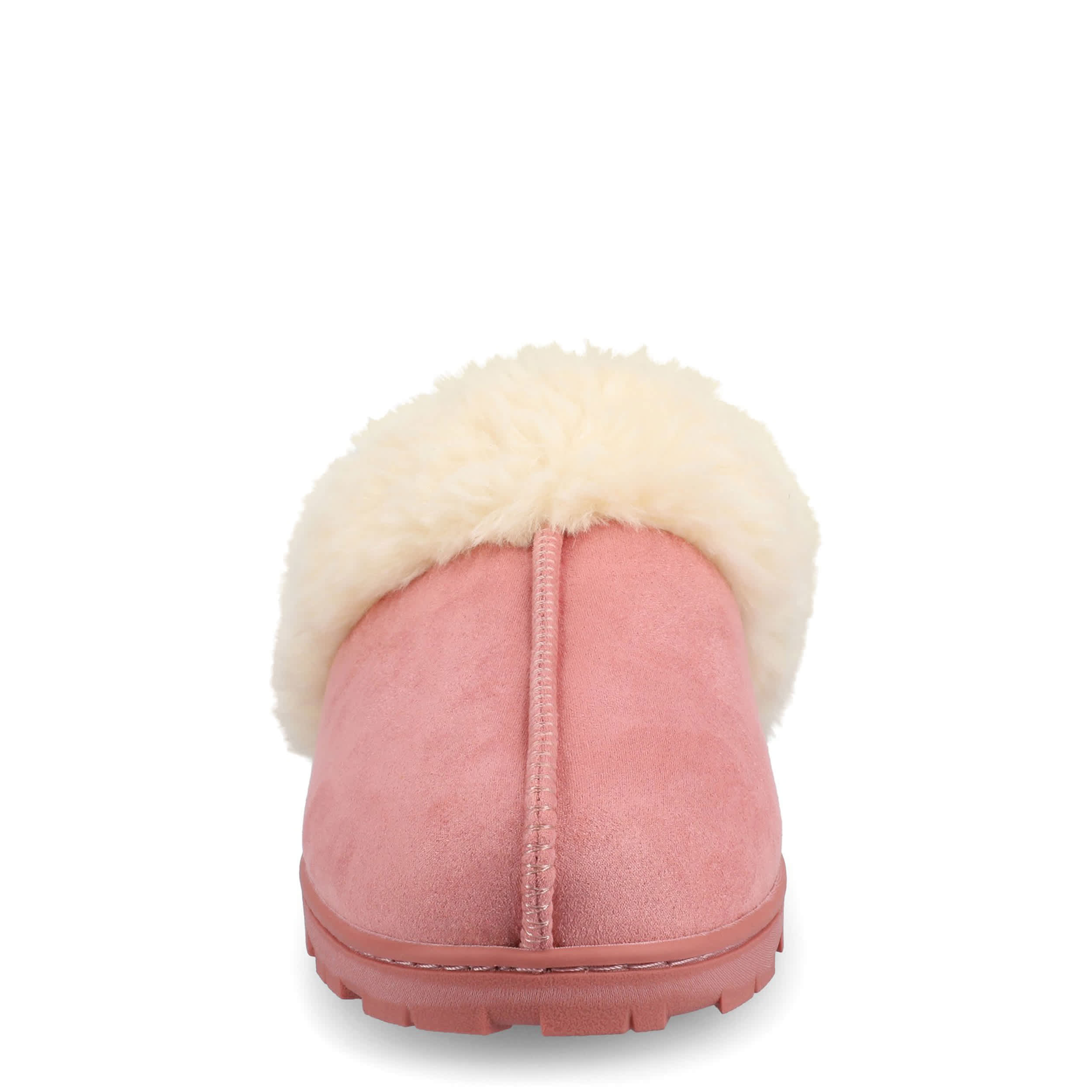 JOURNEE COLLECTION-WOMENS KALLI SLIPPER-BRIGHT PINK & 