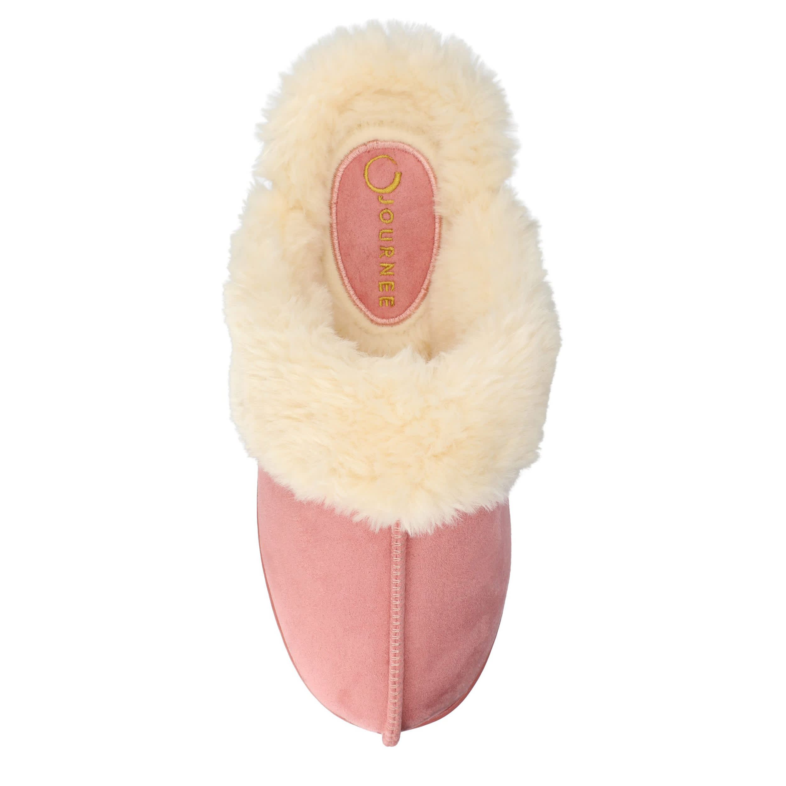 JOURNEE COLLECTION-WOMENS KALLI SLIPPER-BRIGHT PINK & 