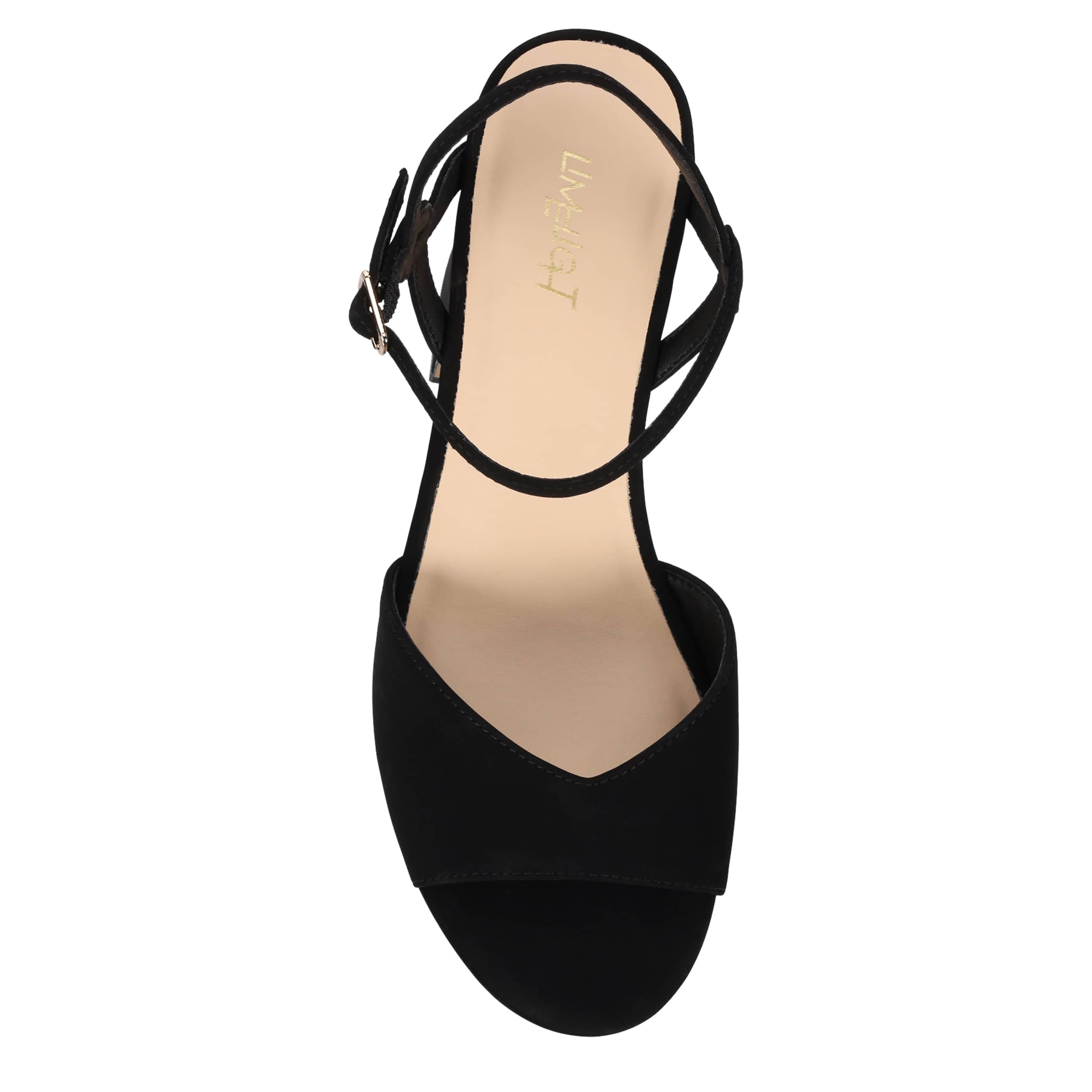 LIMELIGHT-WOMENS DALYA SANDAL-BLACK & BLACK