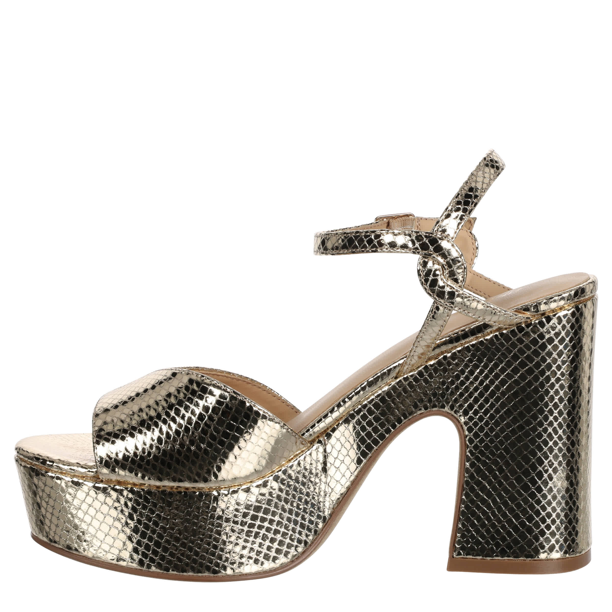 LIMELIGHT-WOMENS DALYA SANDAL-GOLD & 